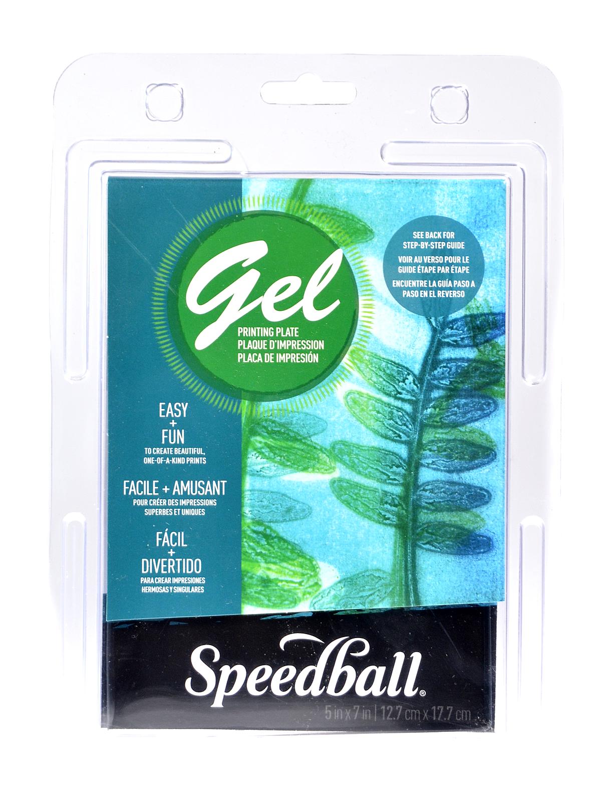 Gel Printing Plates 5 in. x 7 in.