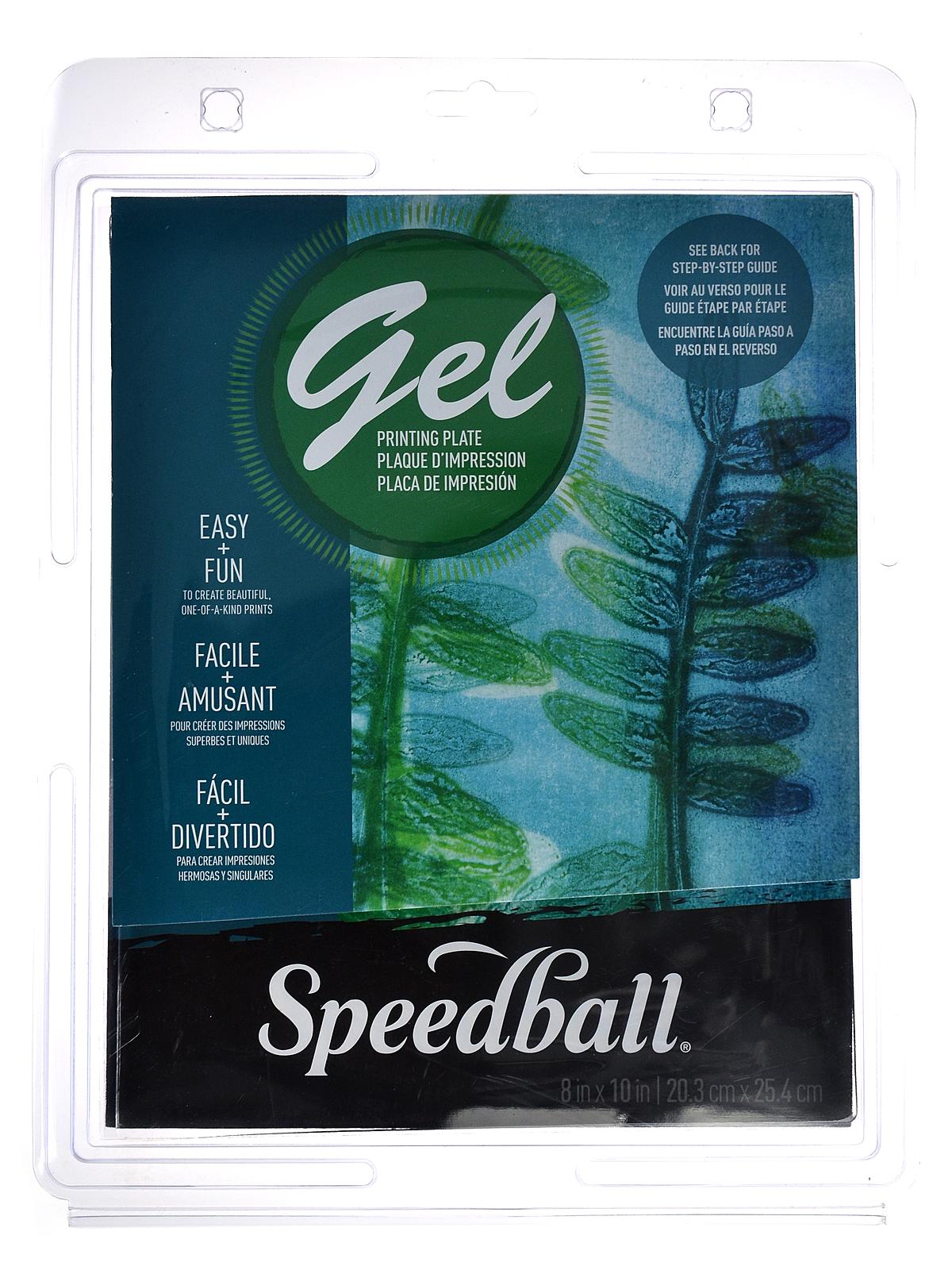 Gel Printing Plates 8 in. x 10 in.