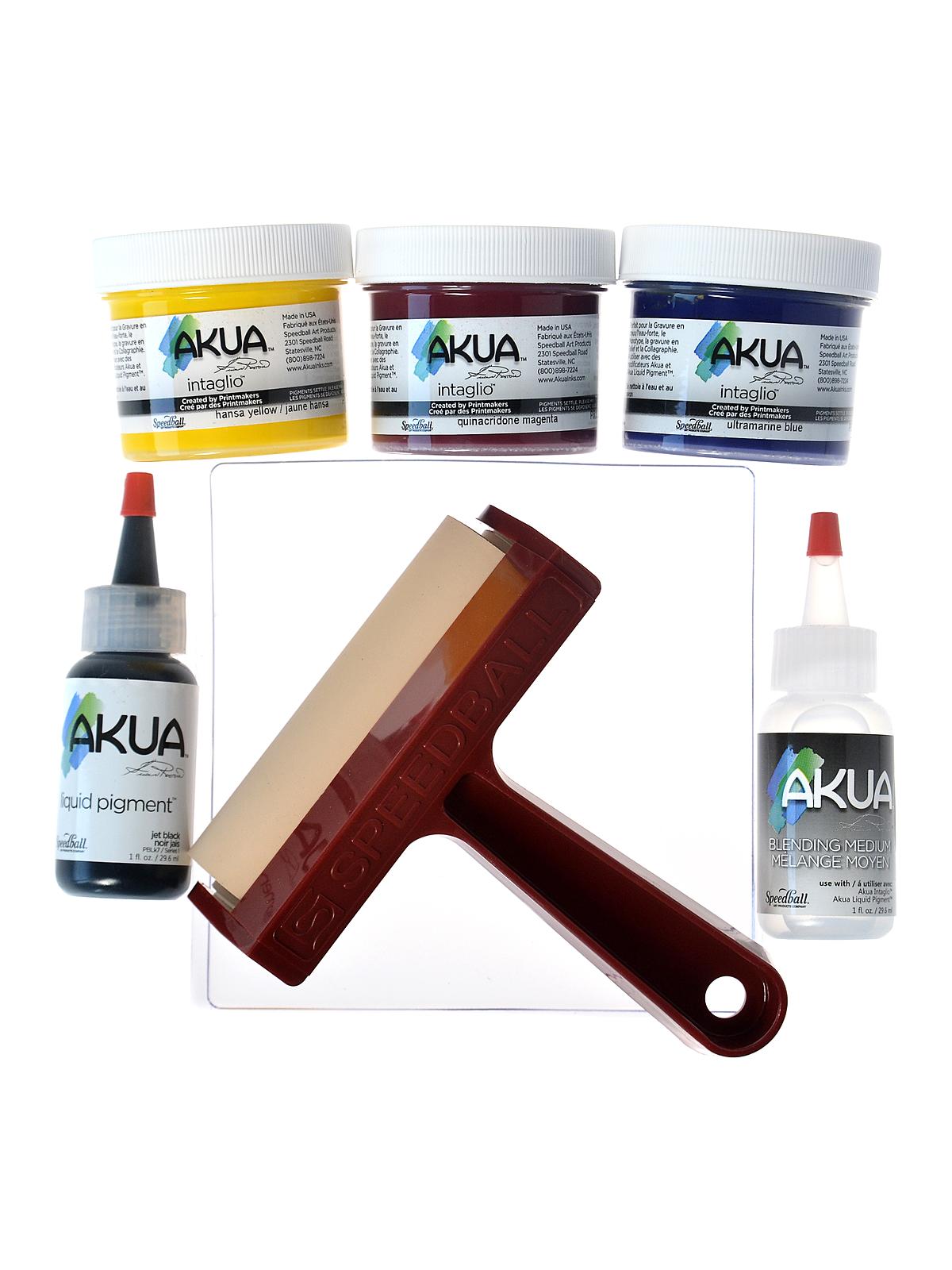 Gel Printing Kits Akua Monoprinting Starter Set