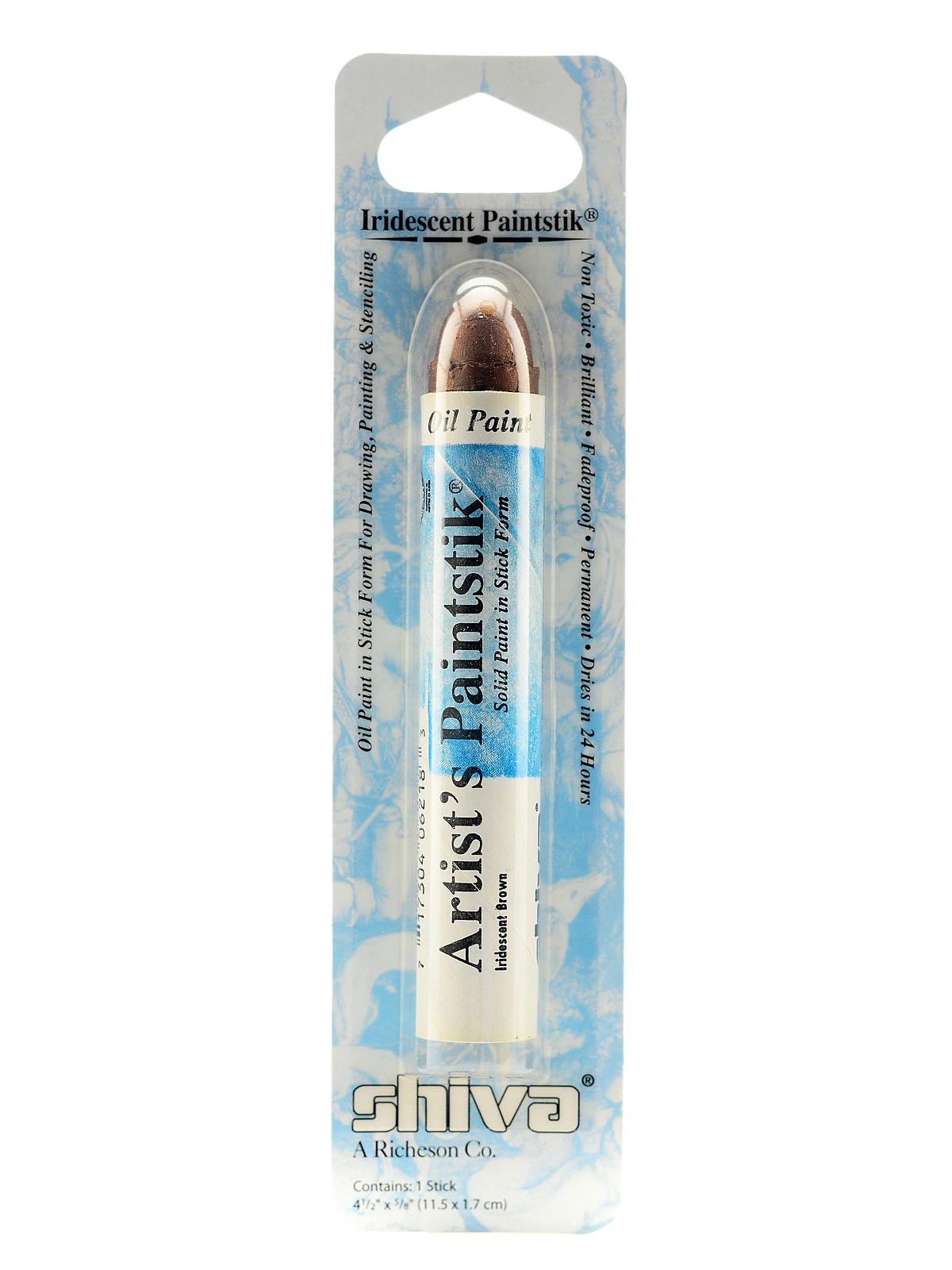 Oilstik Oil Paint brown iridescent