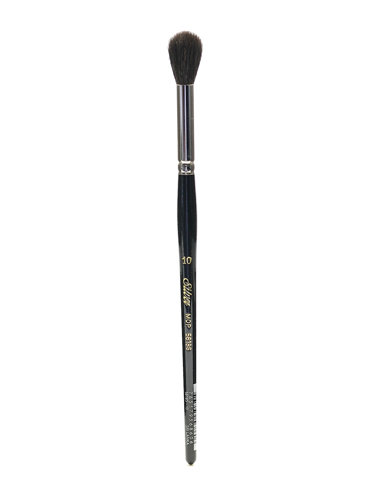 Black Round Oval Mop Brushes 10 Round Mop 5618