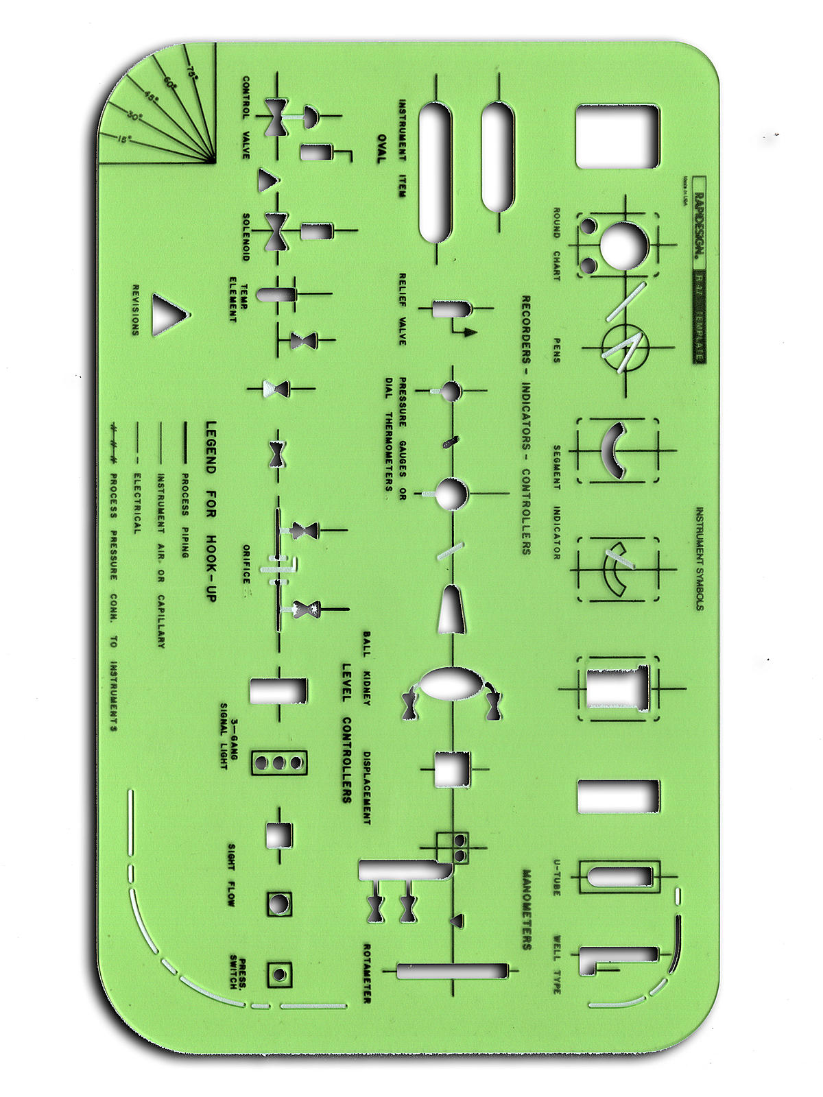 Technical and Scientific Drafting Templates R-47 laboratory instruments