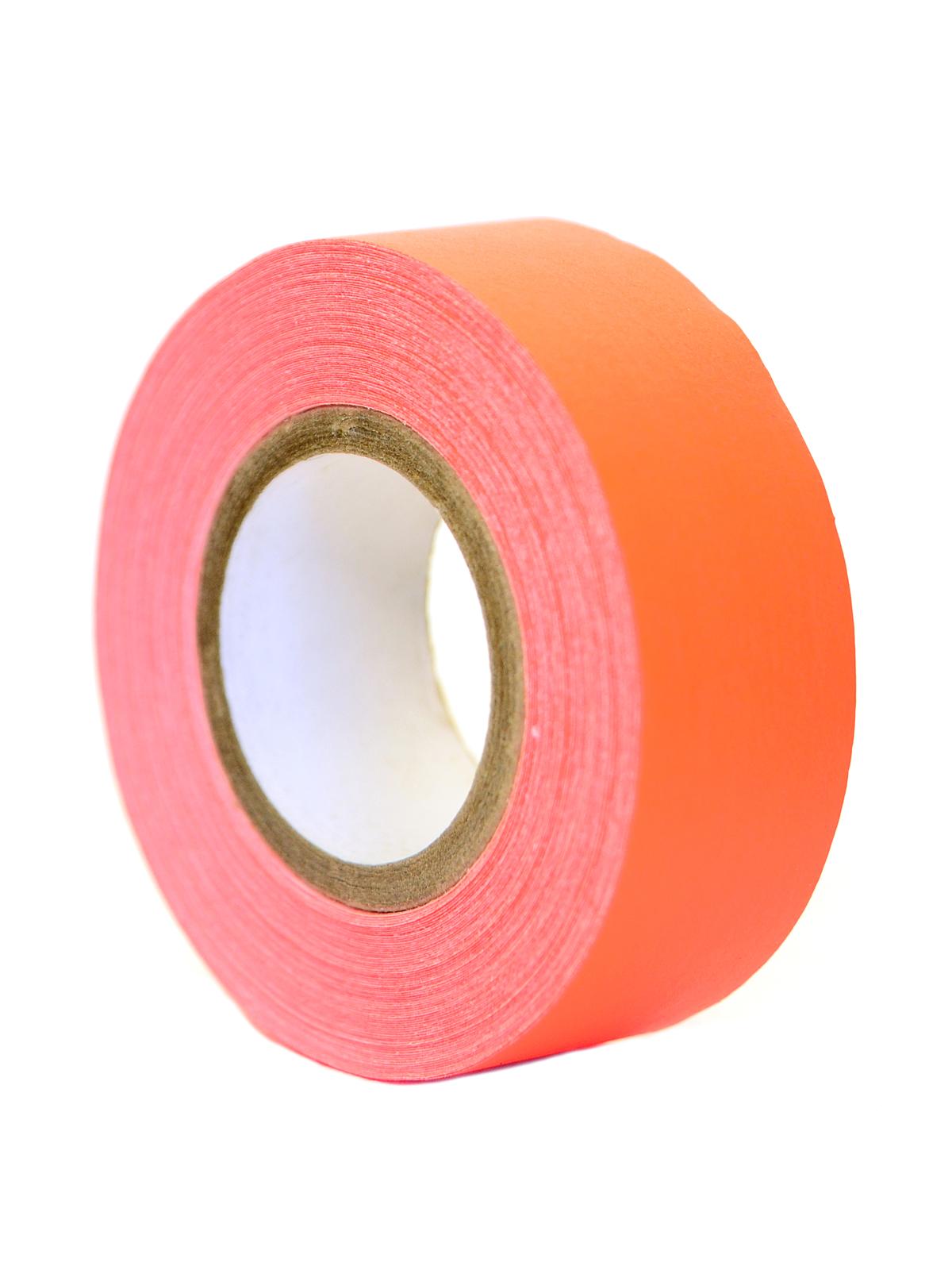 Artists' Tape Flourescent Red Orange