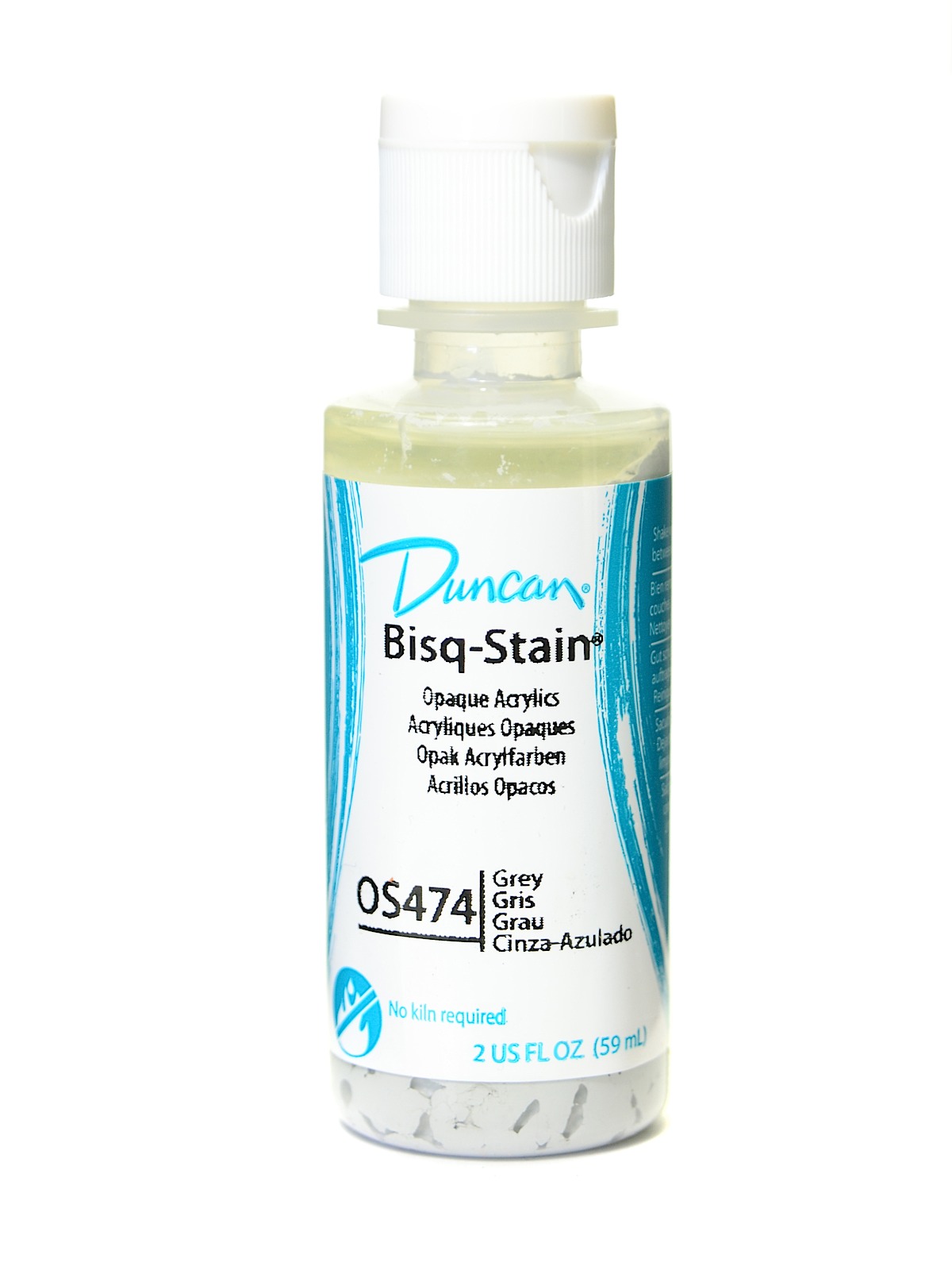 Bisq-stain Opaques Gray 2 Oz.