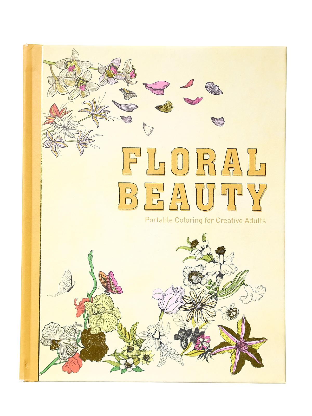 Portable Coloring For Creative Adults Floral Beauty