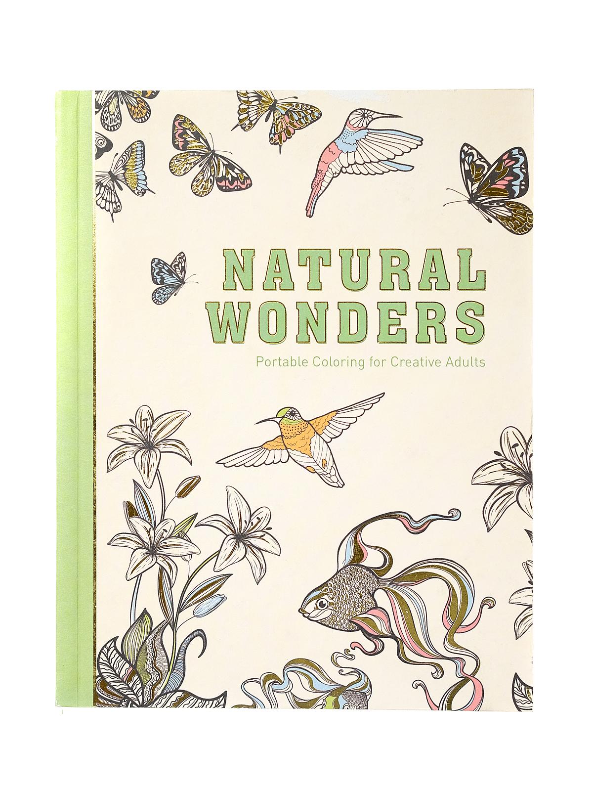 Portable Coloring For Creative Adults Natural Wonders