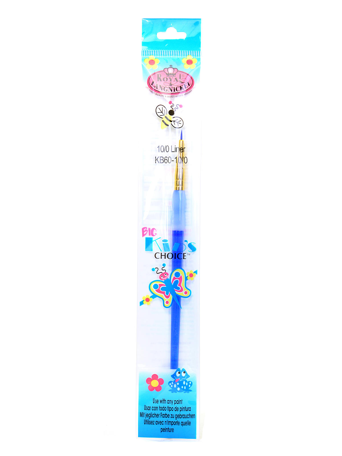 Big Kid's Choice Brushes liner 10 0 blue