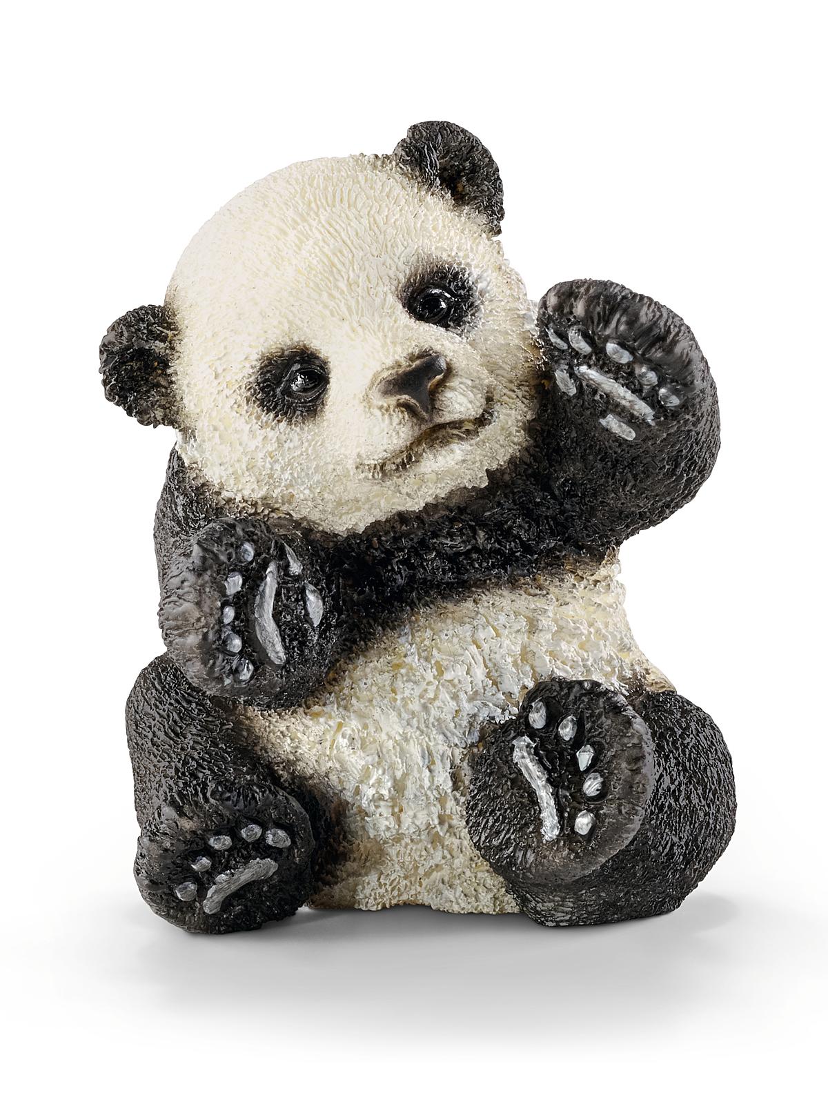 Wild Life Animals panda cub, playing