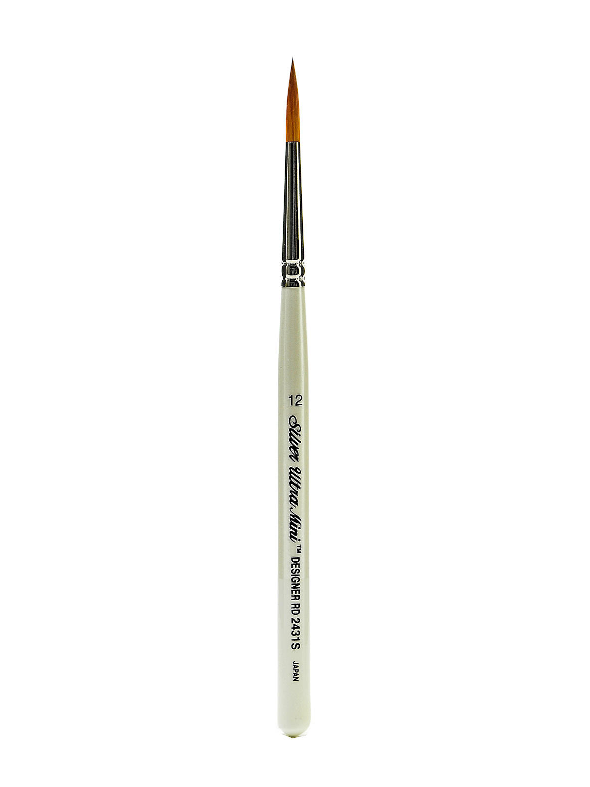 Ultra Mini Series Golden Taklon Brushes 12 designer round
