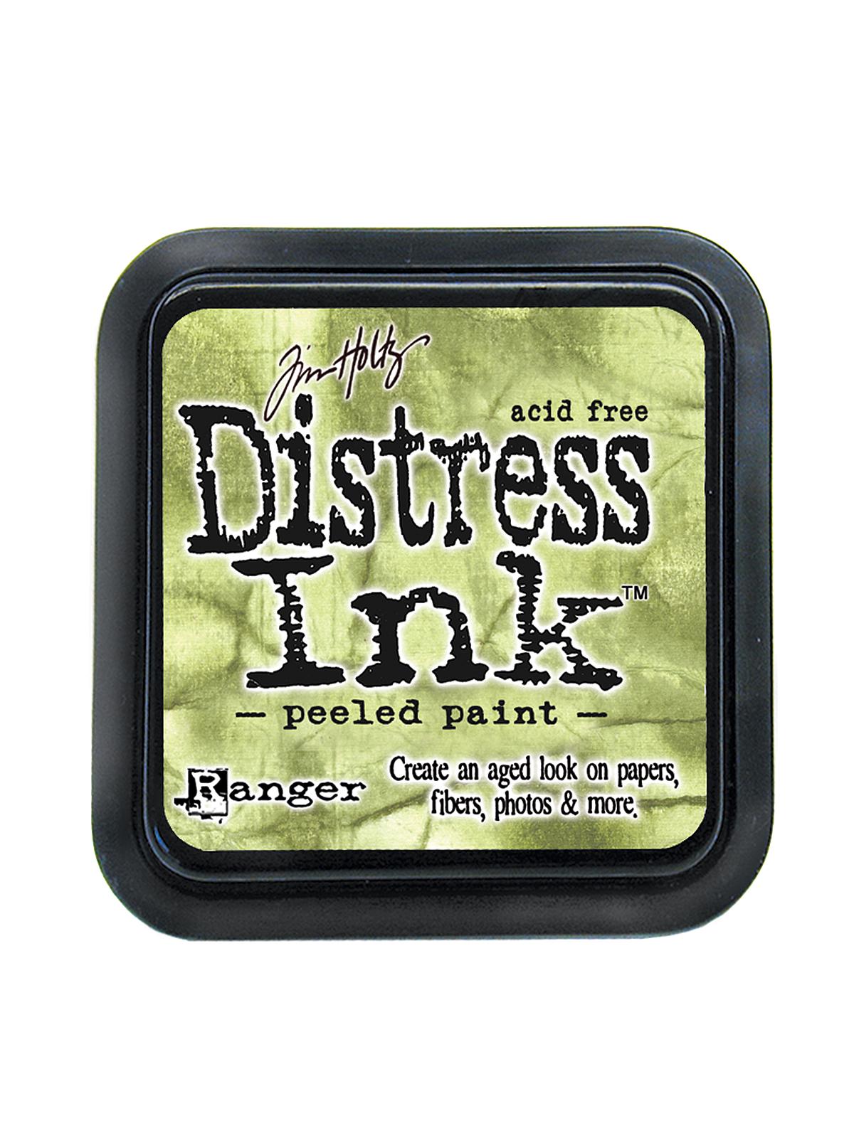 Tim Holtz Distress Ink peeled paint pad
