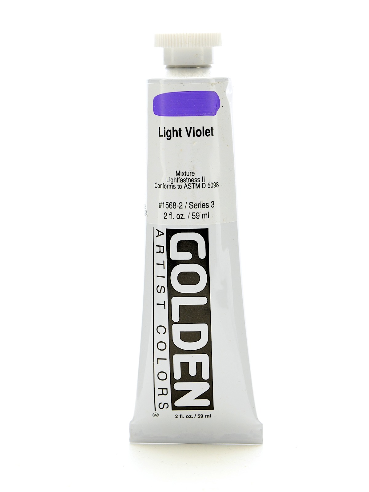 Heavy Body Acrylics light violet 2 oz.