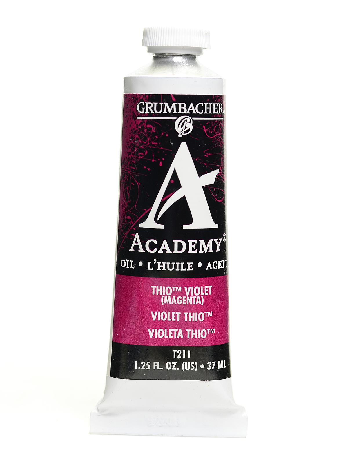 Academy Oil Colors thio violet (magenta) 1.25 oz.