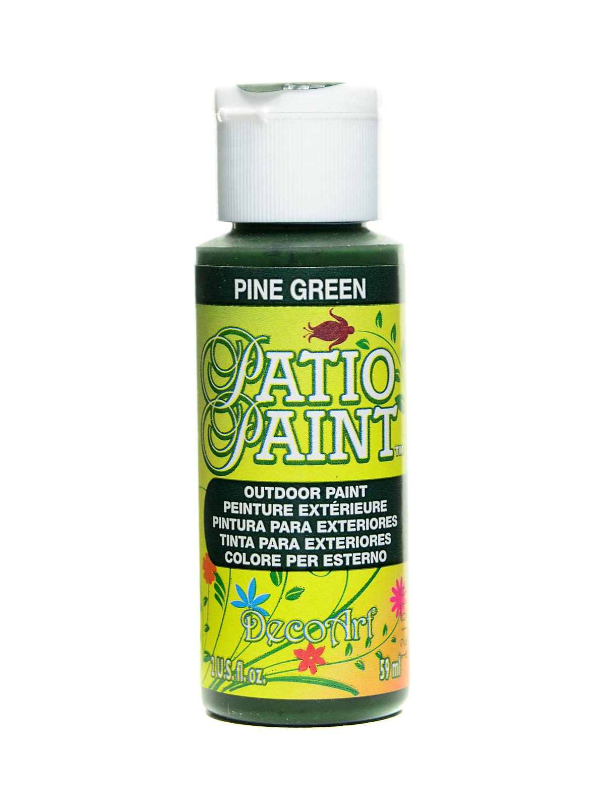 Patio Paint pine green 2 oz.