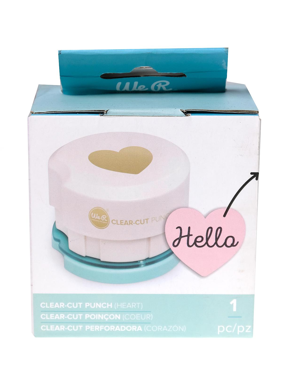 Clear-Cut Punches 2 in. heart