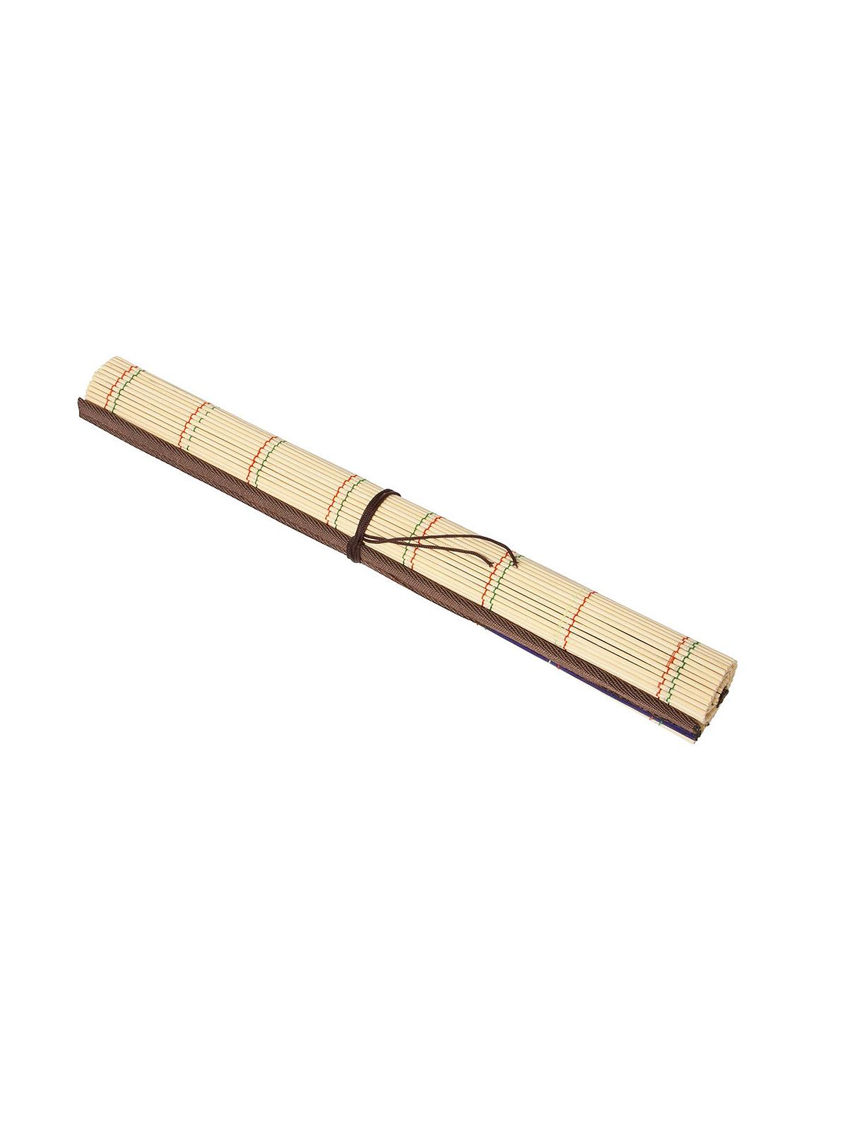 Bamboo Brush Mat bamboo brush holder