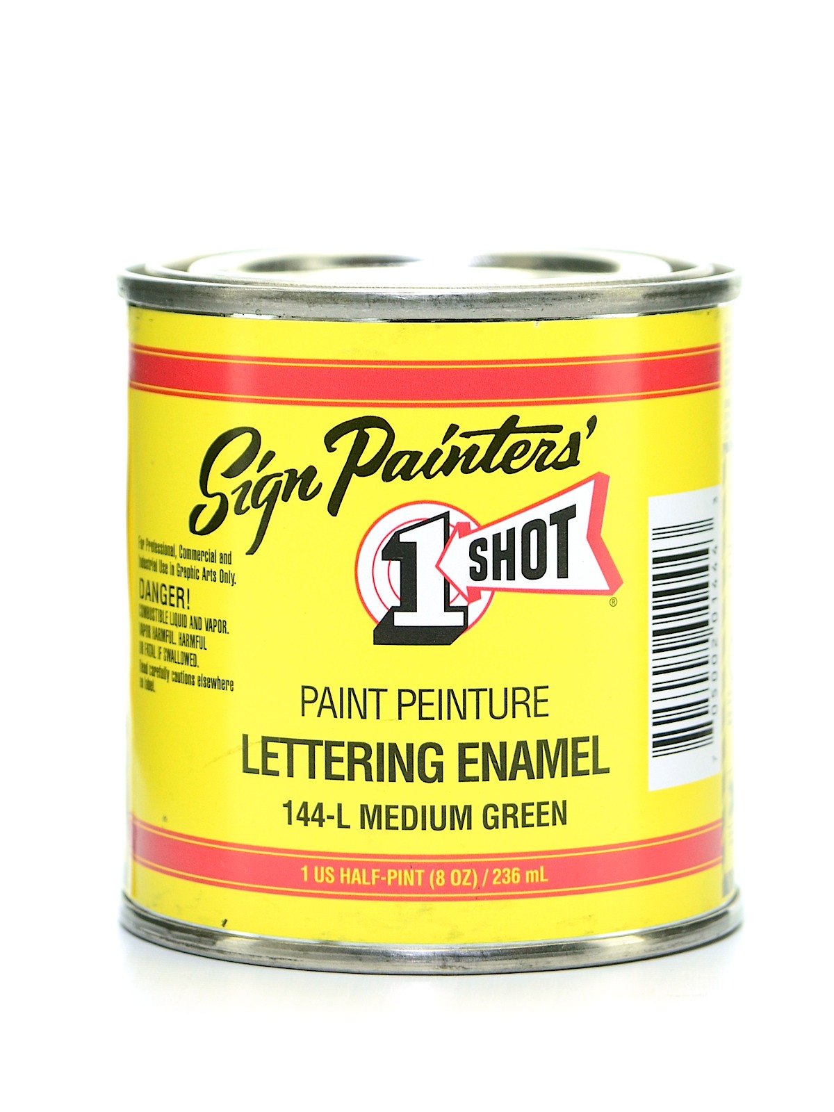 Lettering Enamel Medium Green Half Pint 144l