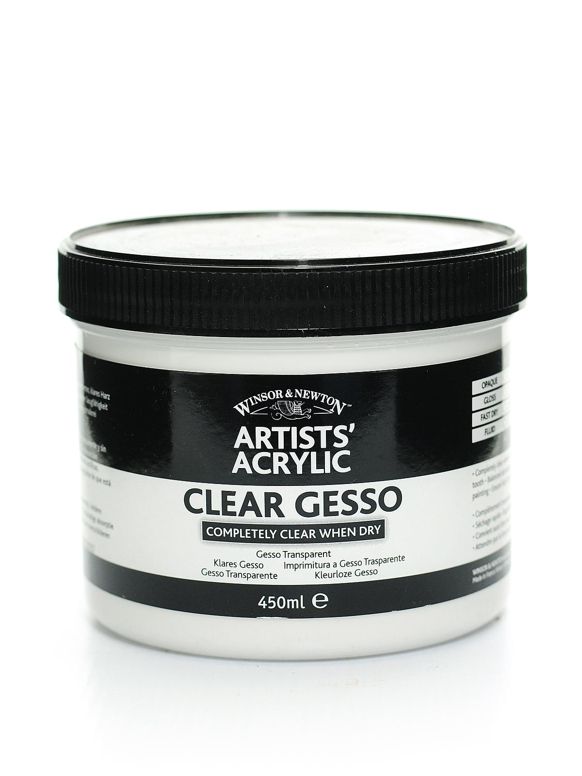 Artists' Acrylic Gesso clear 450 ml