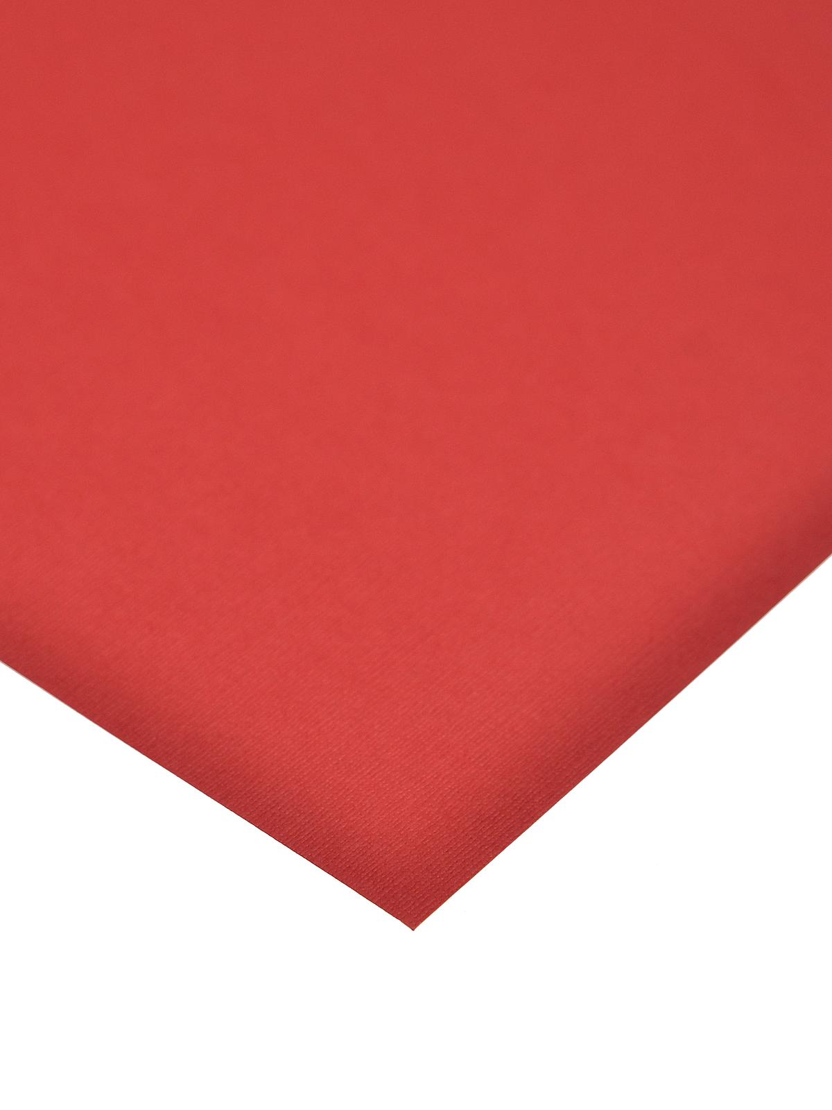 80 Lb. Canvas 8.5 In. X 11 In. Sheet Red Cherry