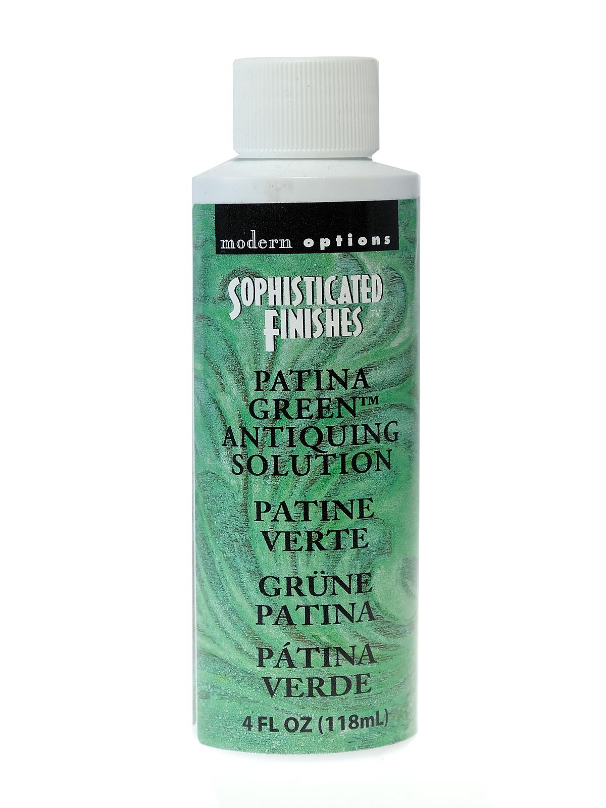 Sophisticated Finishes Patina Green Antiquing Solution 4 Oz.