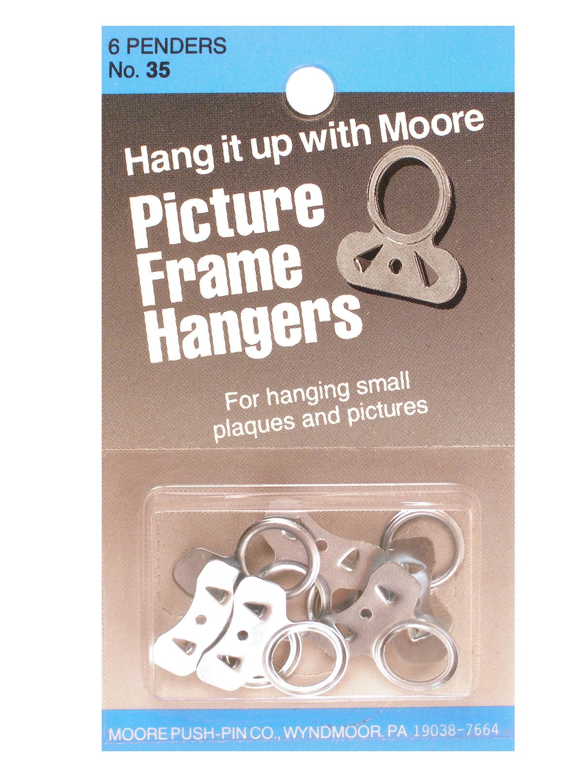 Picture Frame Hangers Pack Of 6