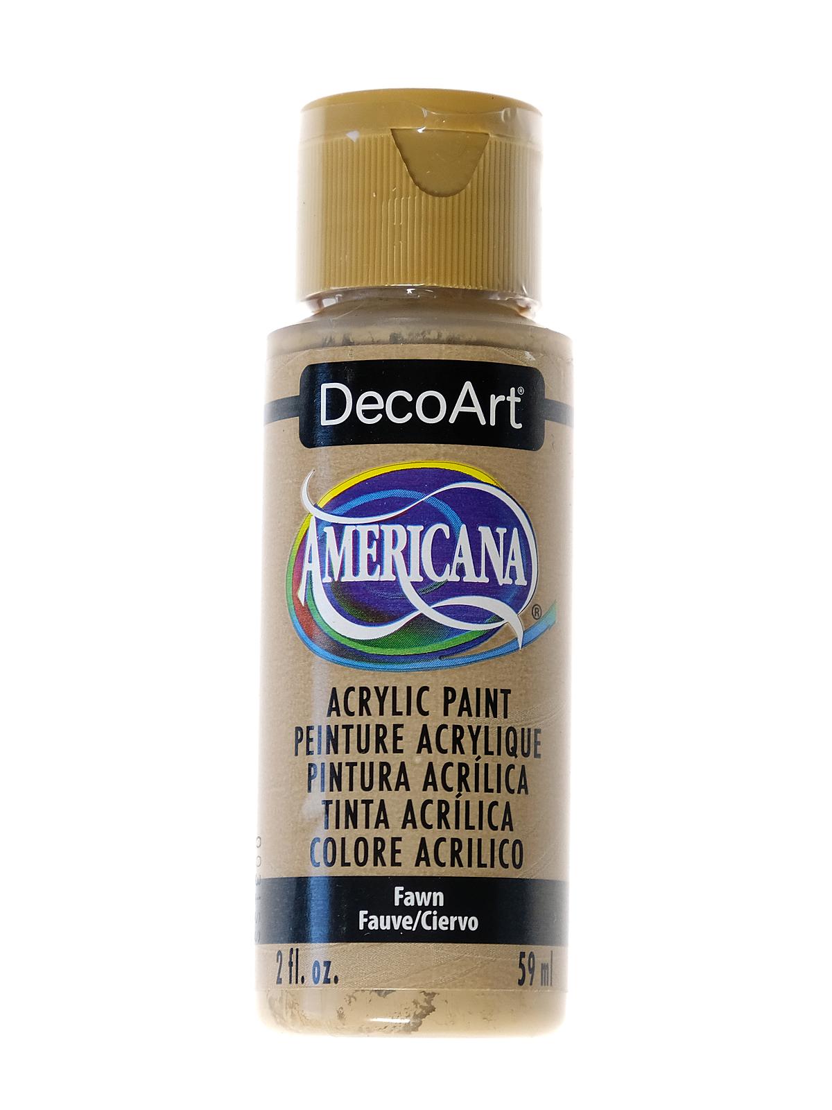 Americana Acrylic Paints fawn 2 oz.