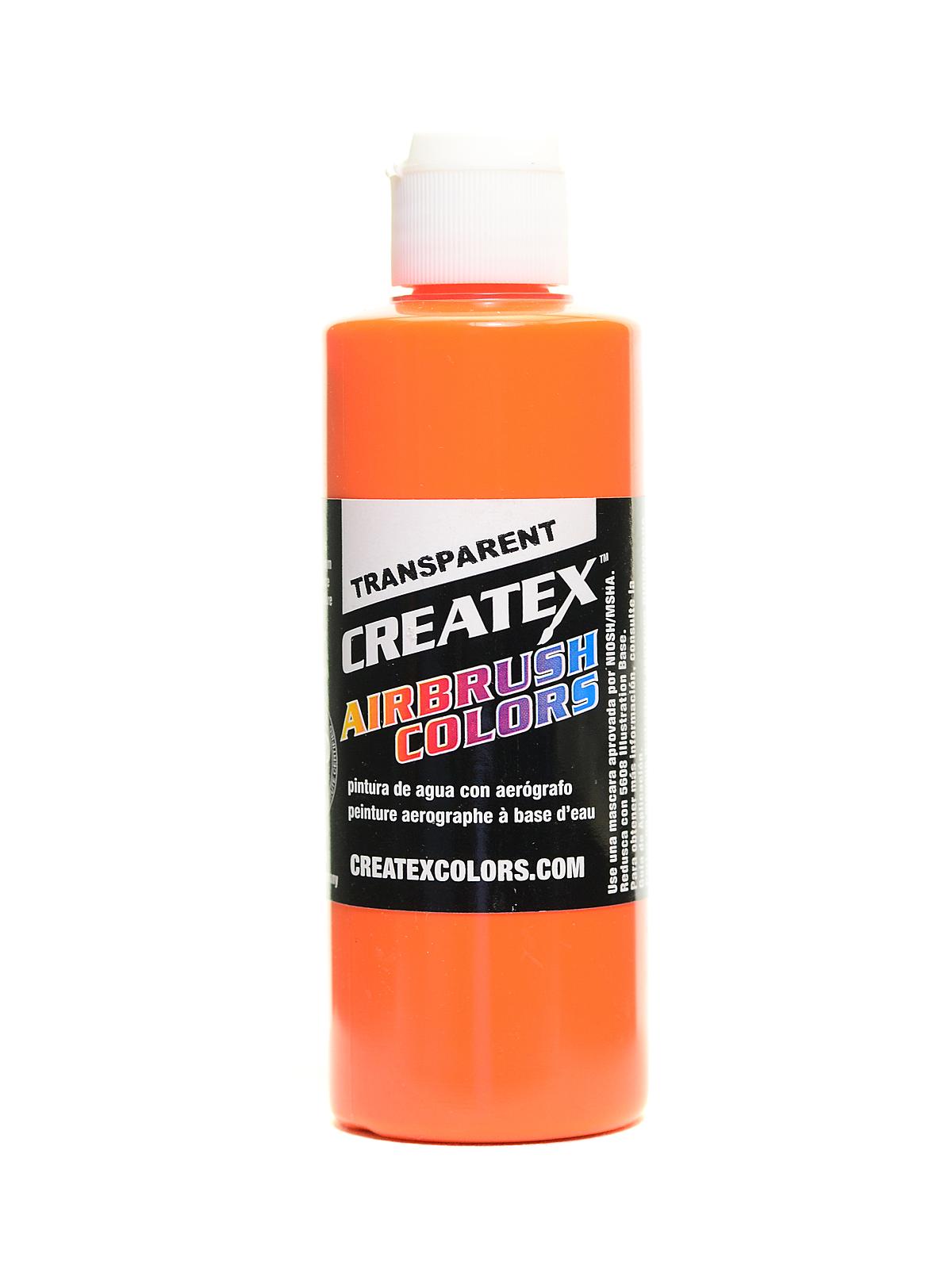 Airbrush Colors transparent orange 4 oz.