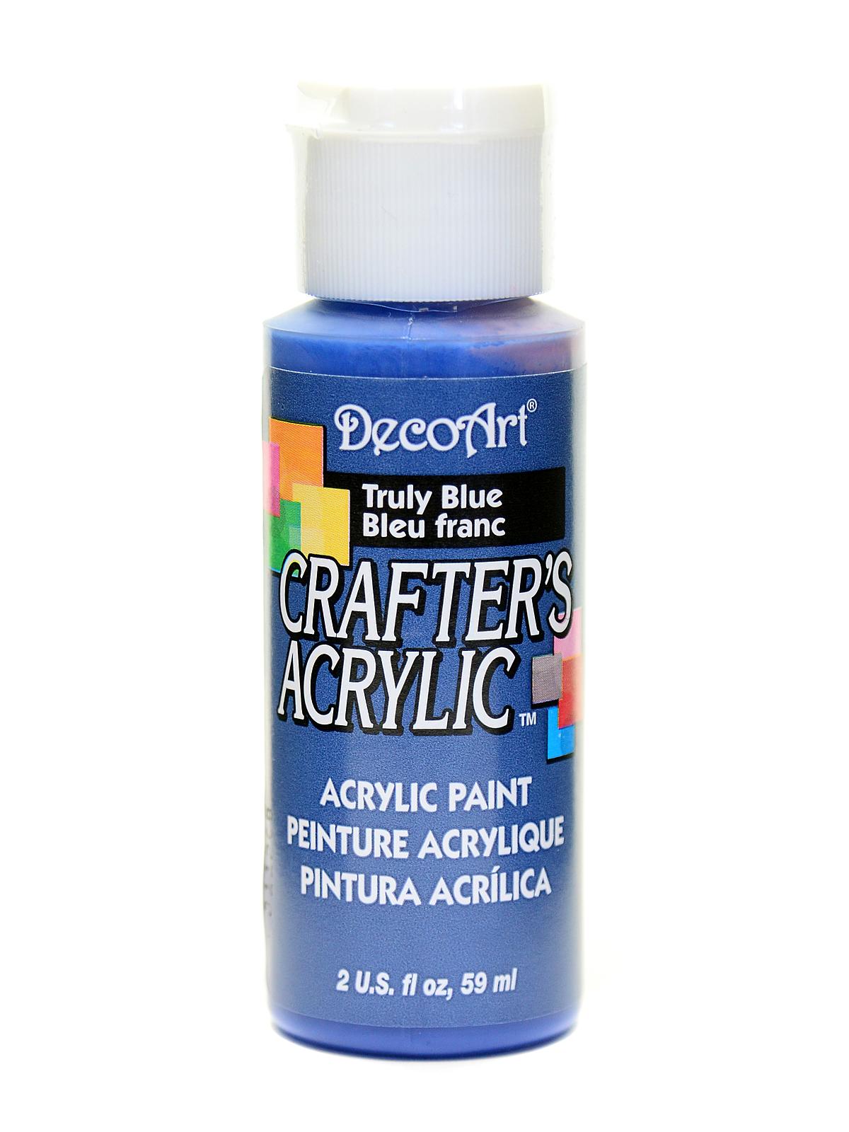 Crafters Acrylic 2 oz truly blue
