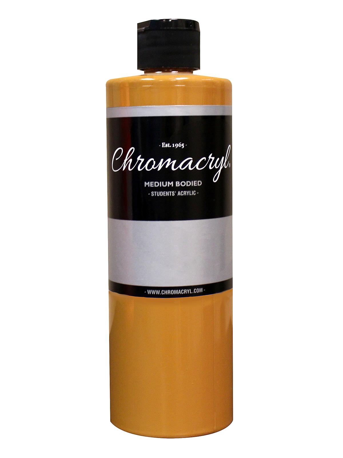Chromacryl Students' Acrylic Paints raw sienna 500 ml