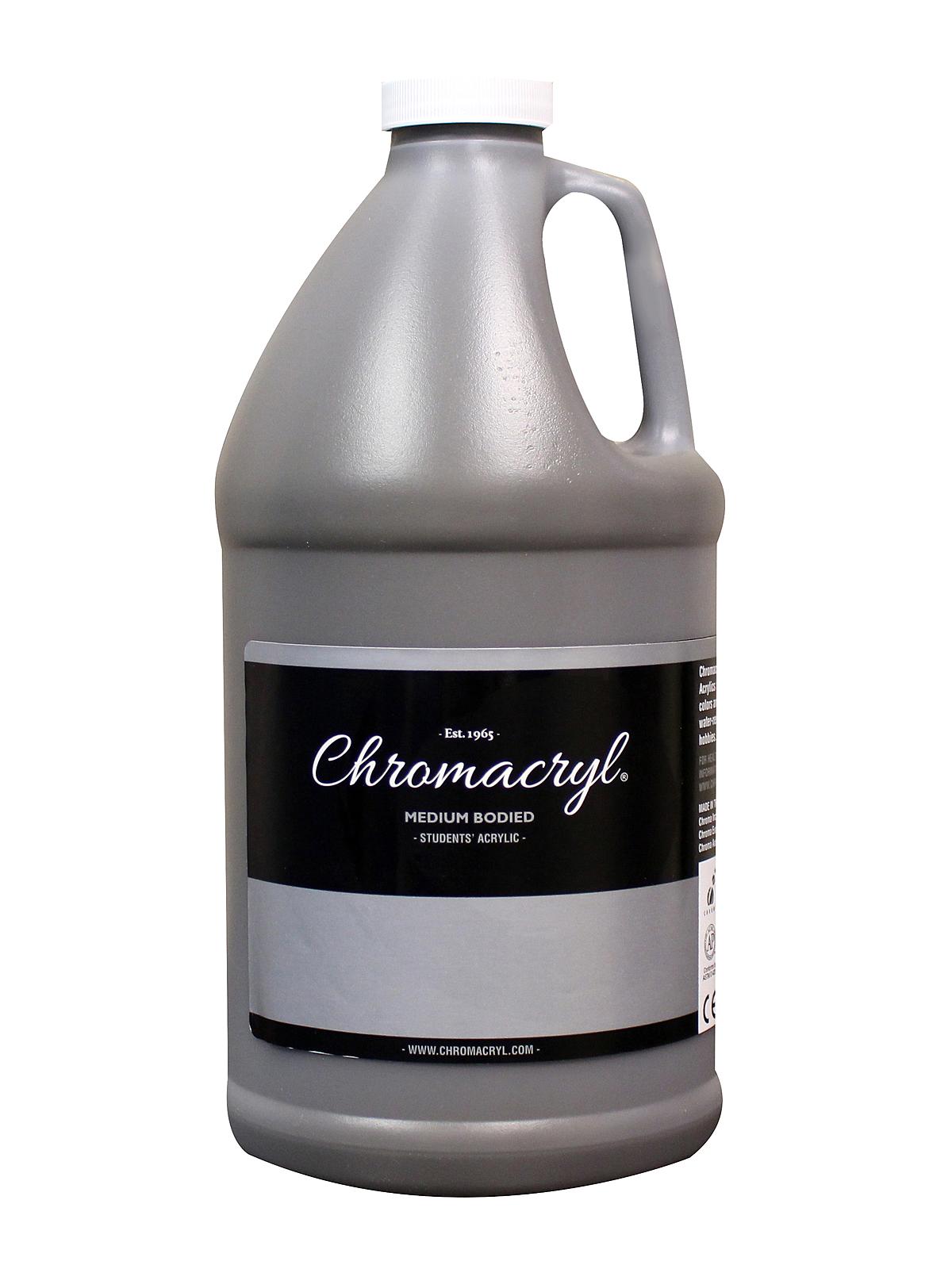 Chromacryl Students' Acrylic Paints raw umber 2 liters