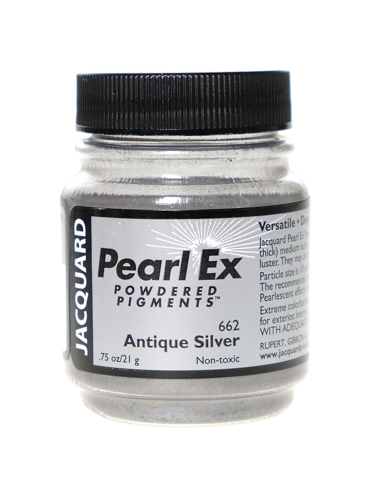 Pearl Ex Powdered Pigments Antique Silver 0.75 Oz.