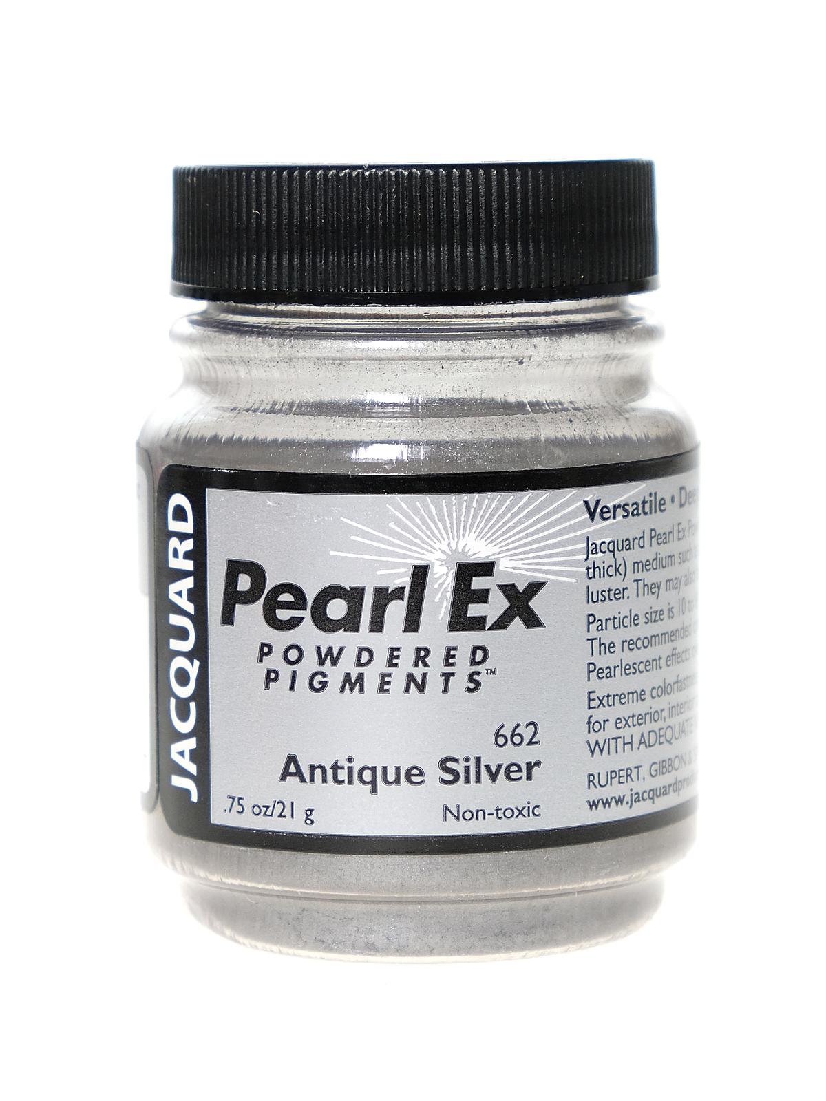 Pearl Ex Powdered Pigments antique silver 0.75 oz.