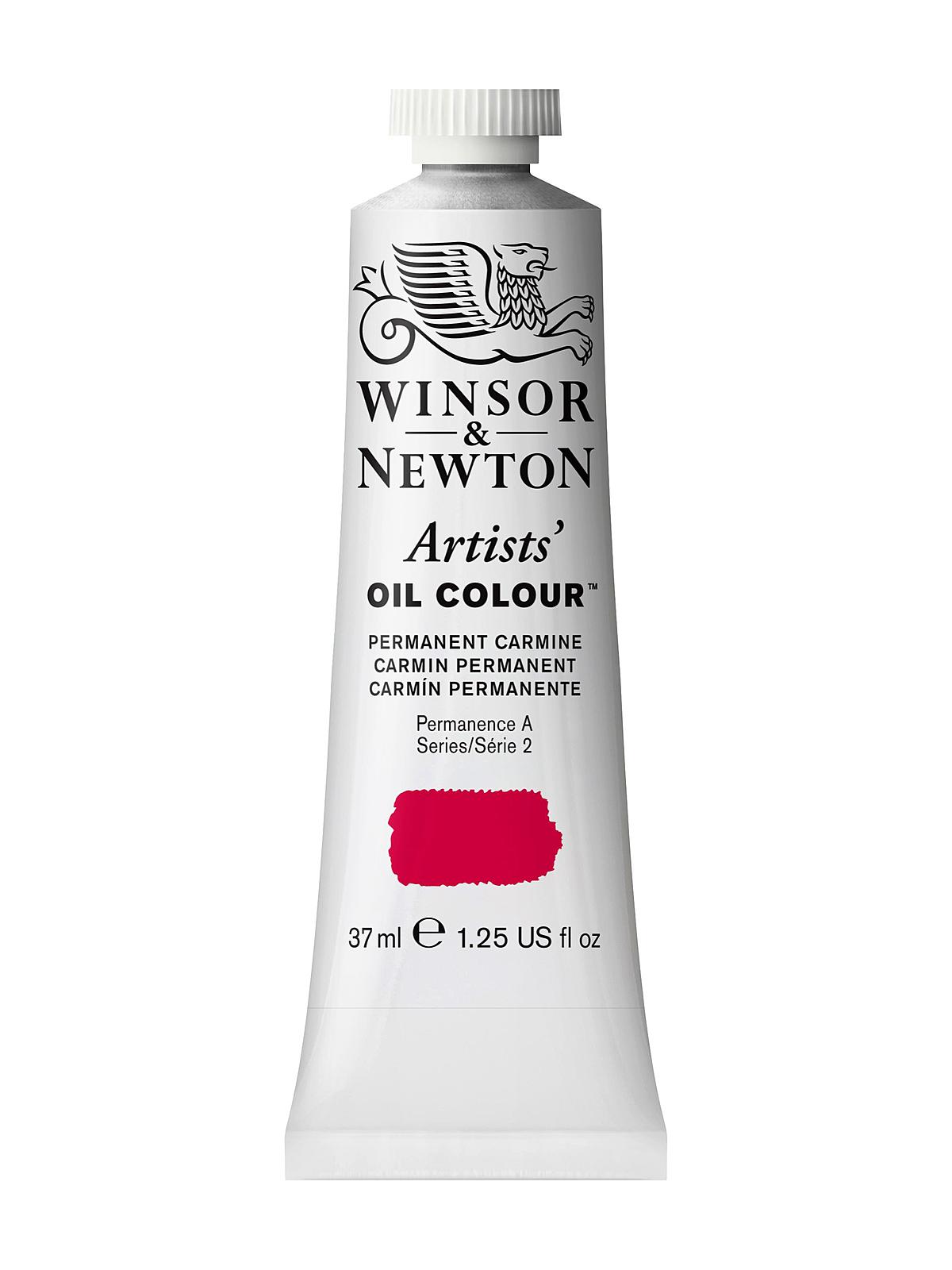 Artists' Oil Colours permanent carmine 479 37 ml
