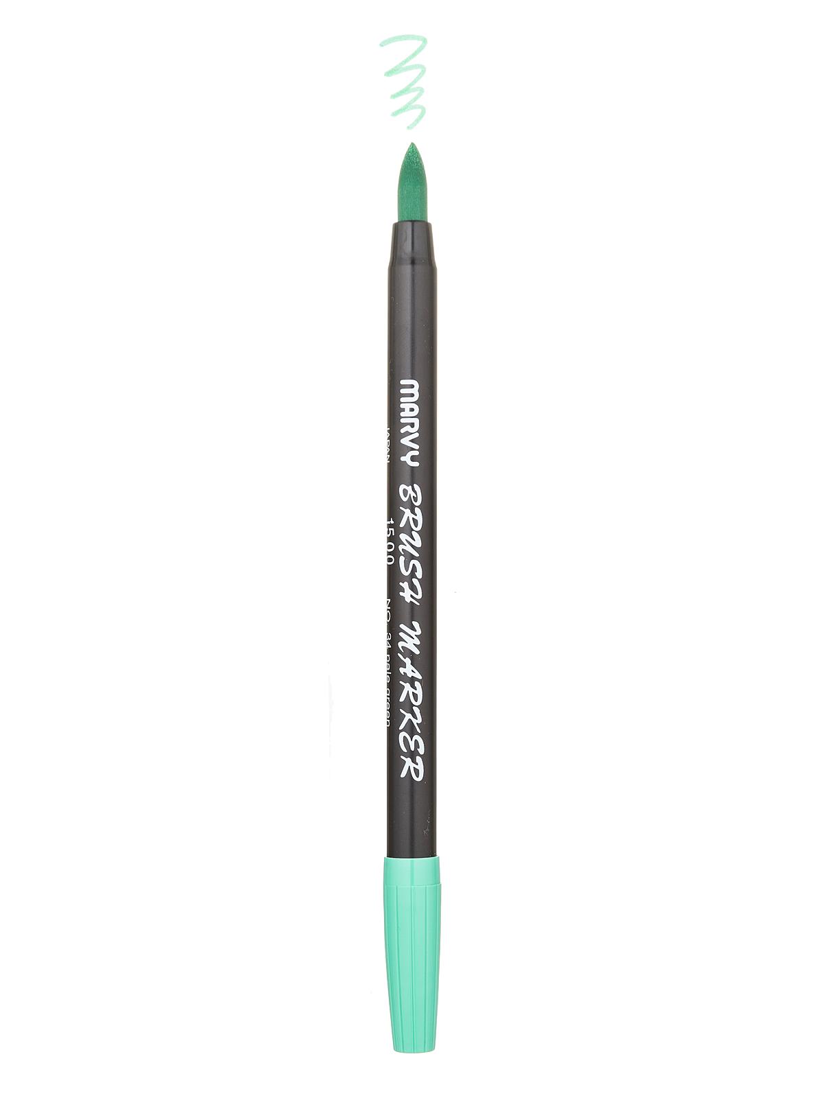 1500 Brush Markers pale green