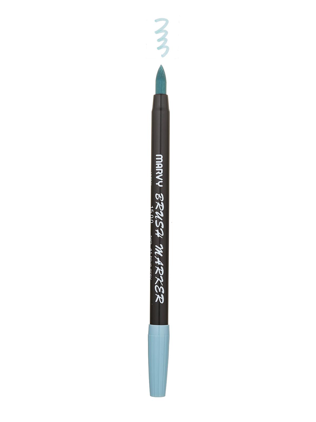 1500 Brush Markers blue grey