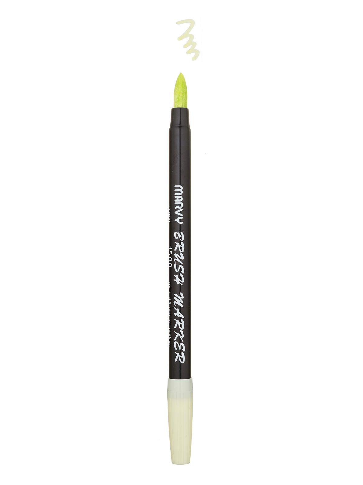 1500 Brush Markers cream yellow