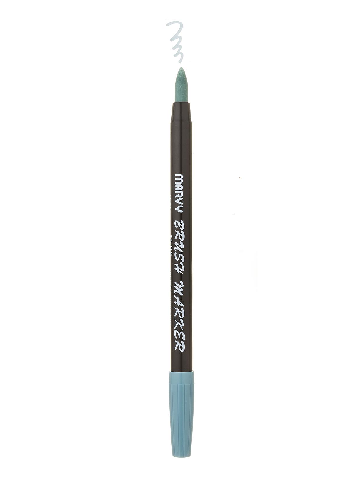 1500 Brush Markers aqua grey