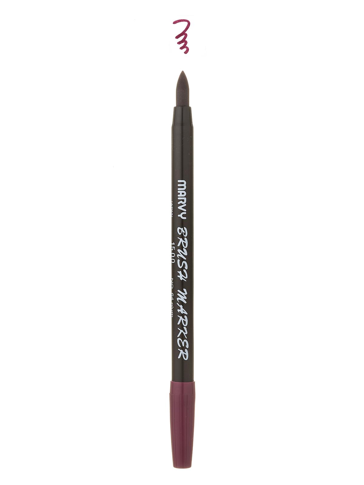 1500 Brush Markers plum