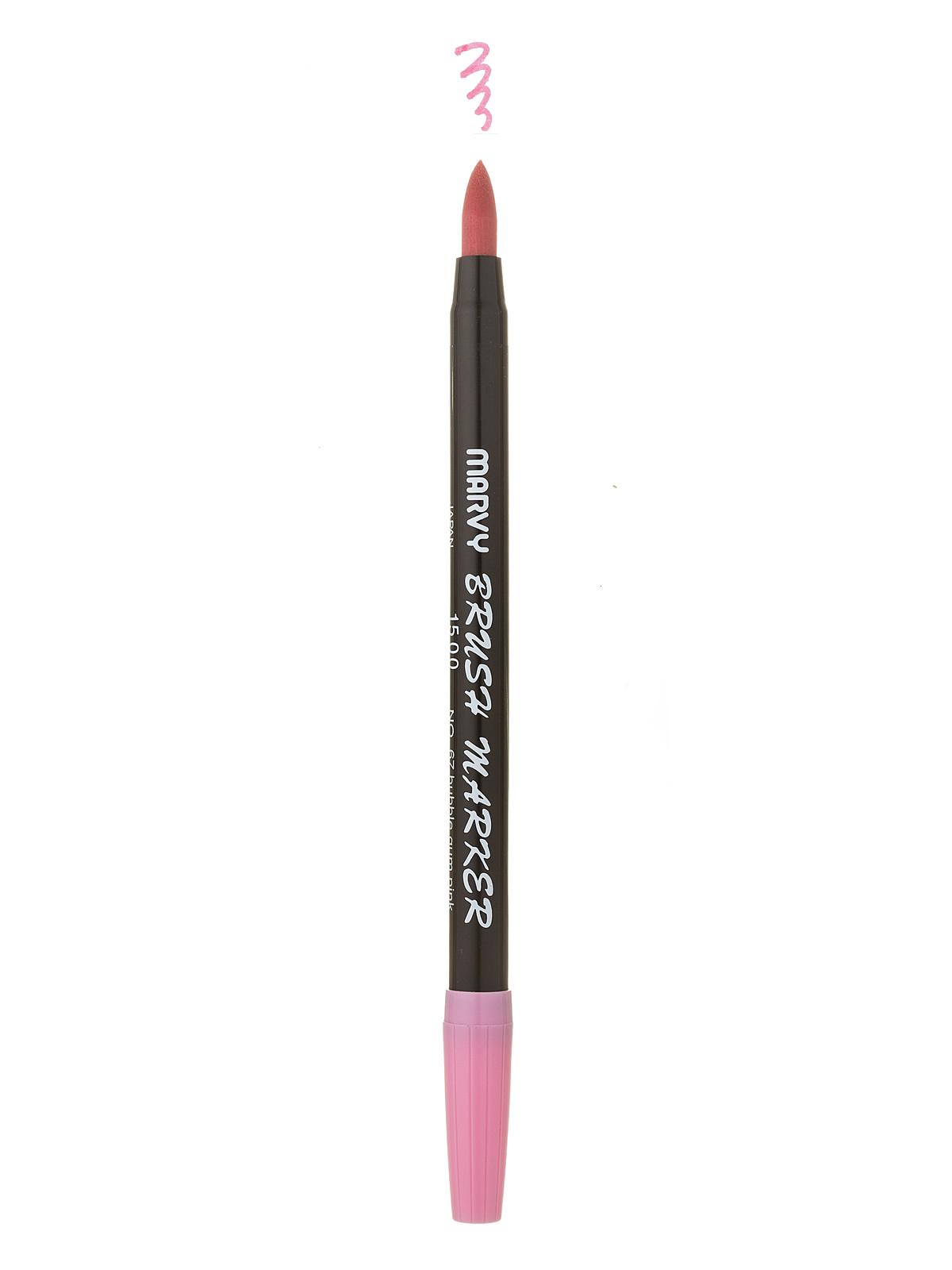 1500 Brush Markers bubble gum pink