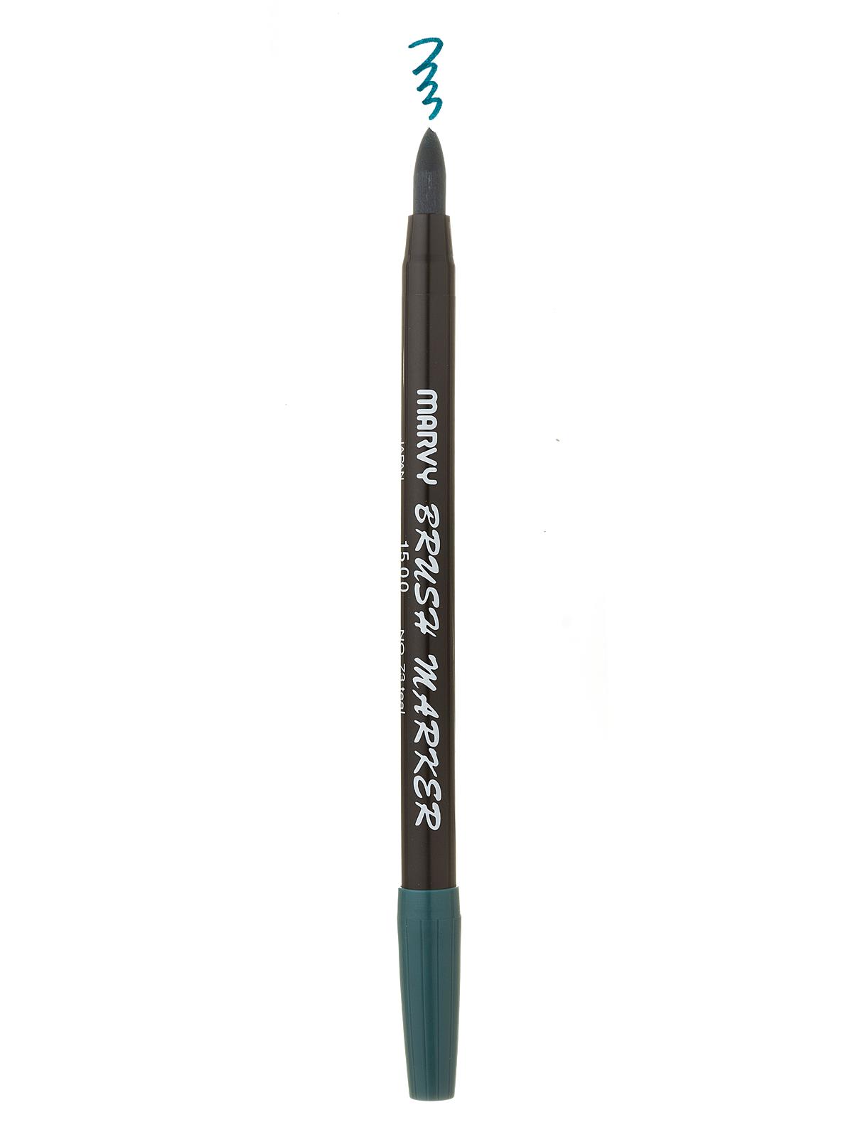 1500 Brush Markers teal