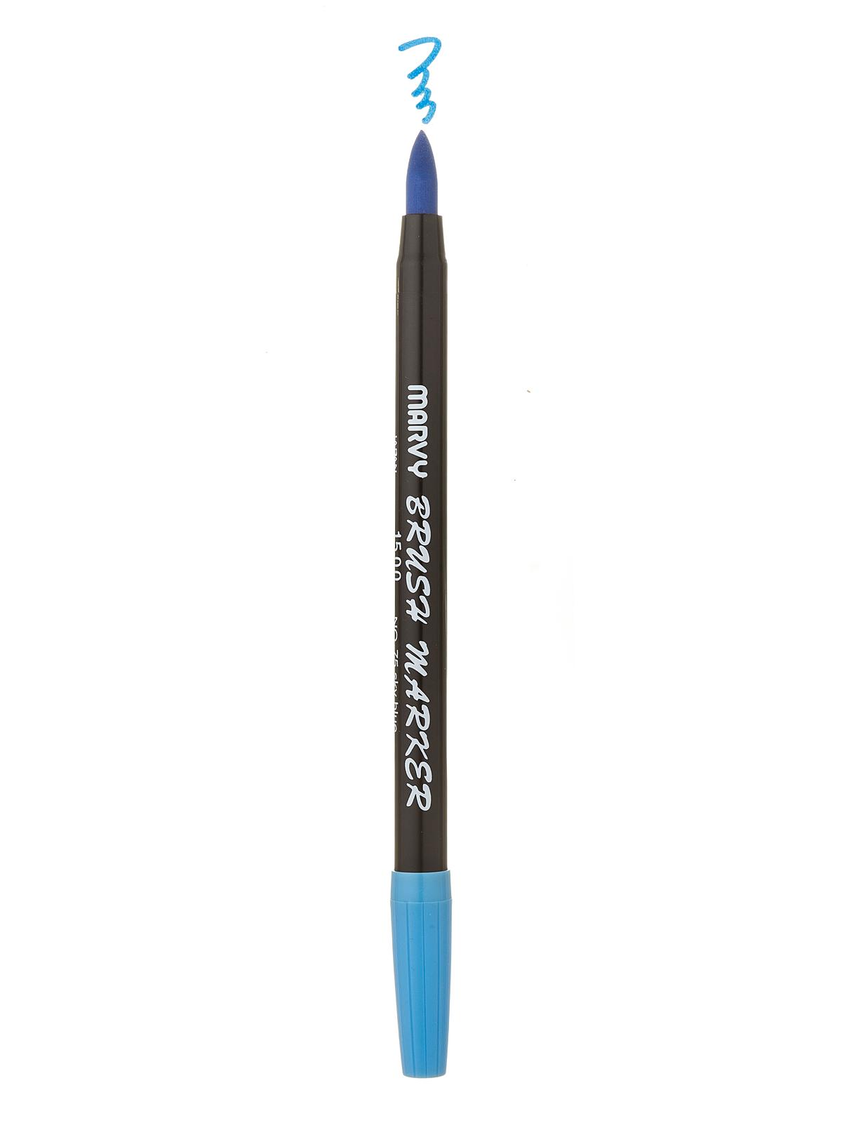 1500 Brush Markers sky blue