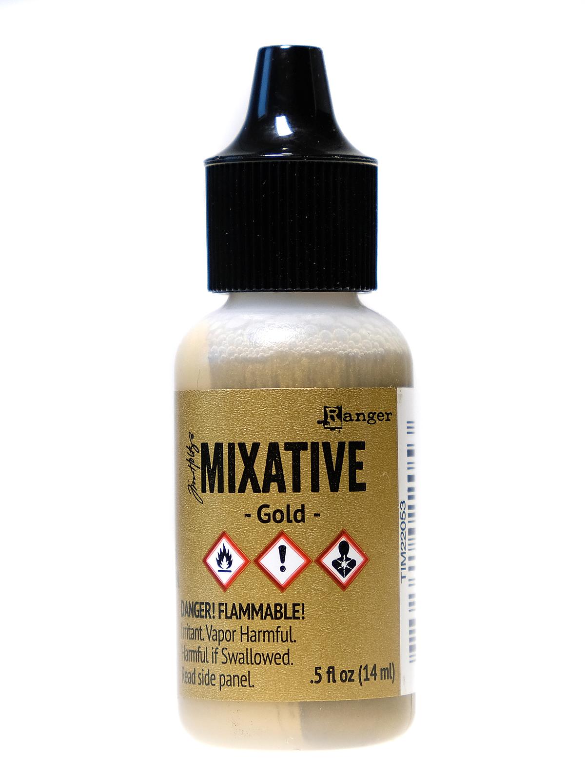 Tim Holtz Alcohol Inks gold 0.5 oz. bottle