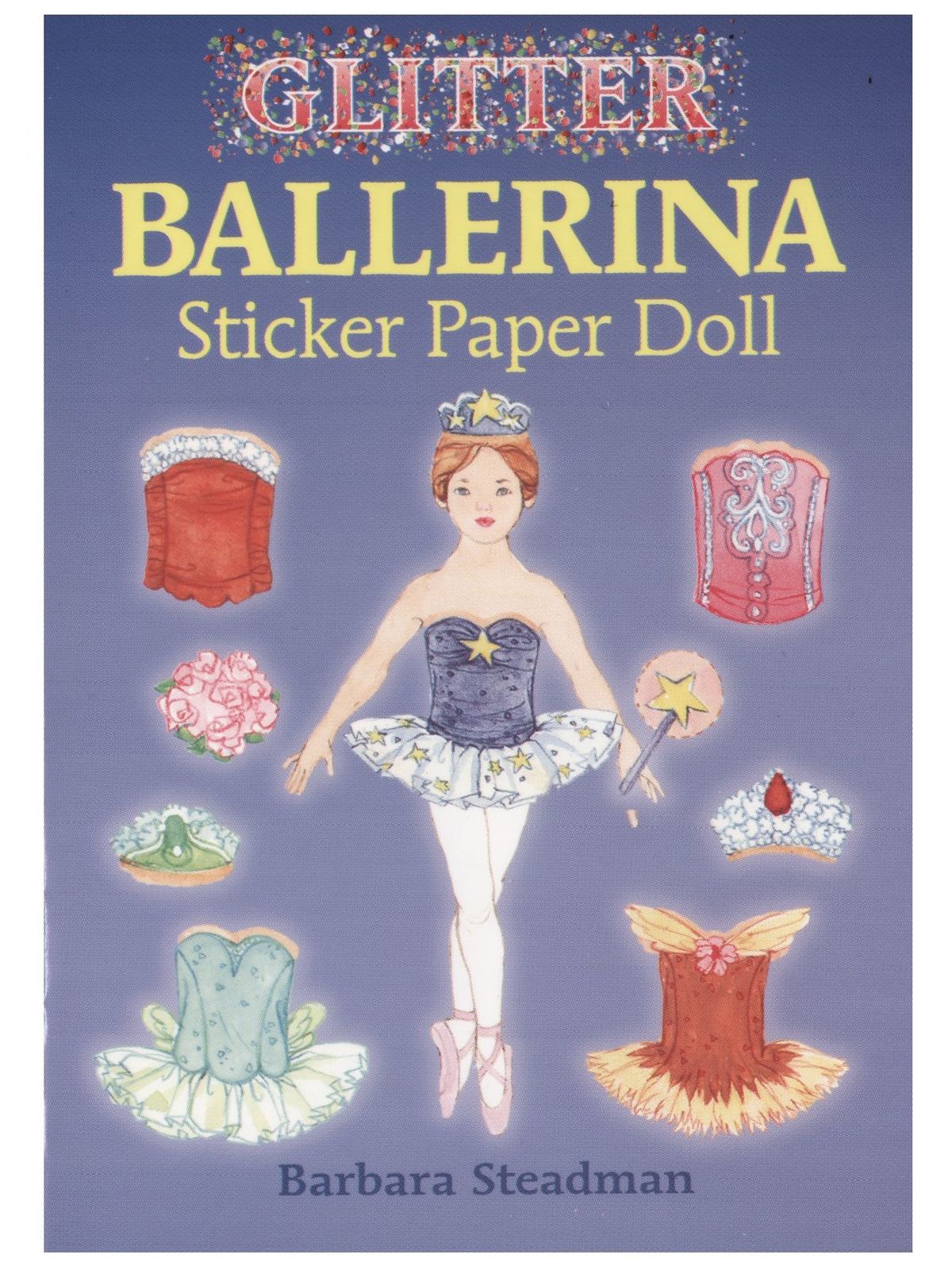 Glitter Ballerina Sticker Paper Doll Glitter Ballerina Sticker Paper Doll