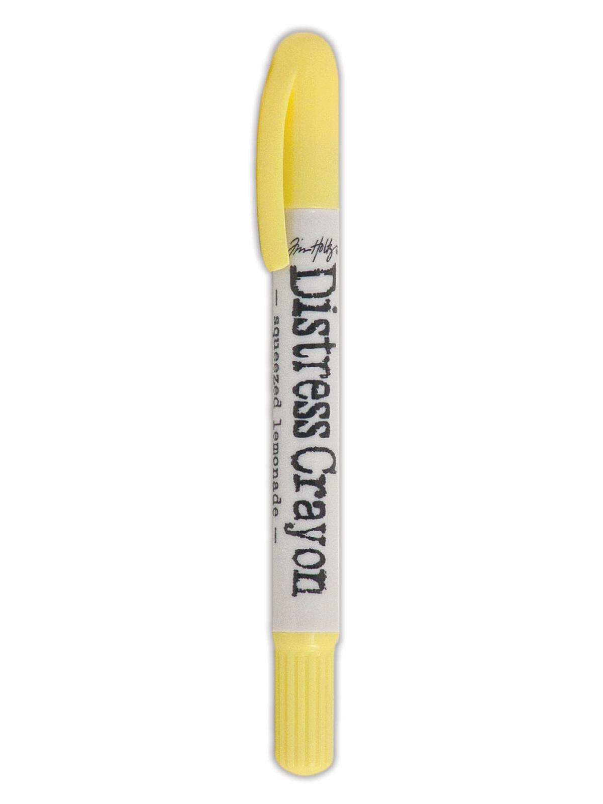 Distress Crayons squeezed lemonade