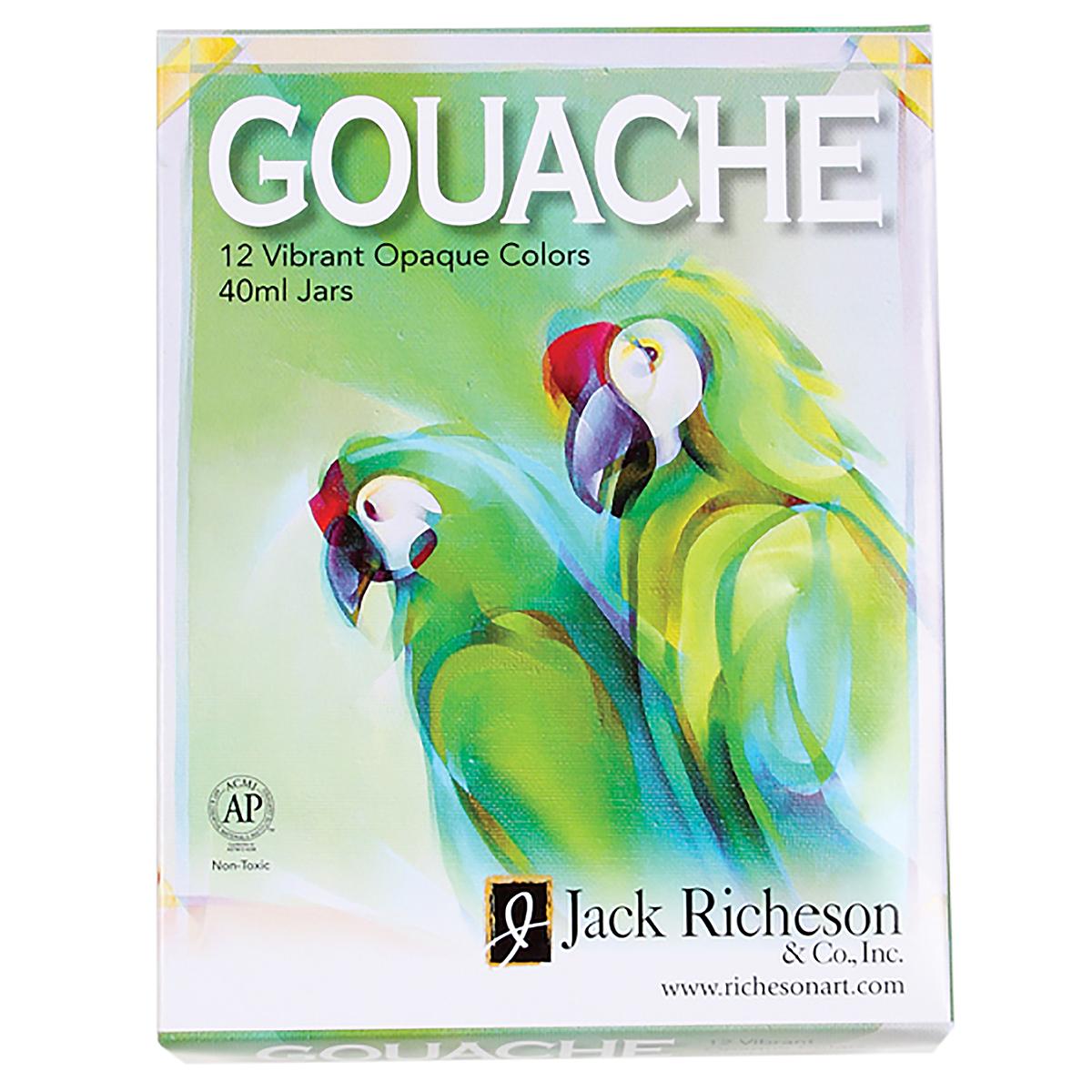 Gouache set of 12