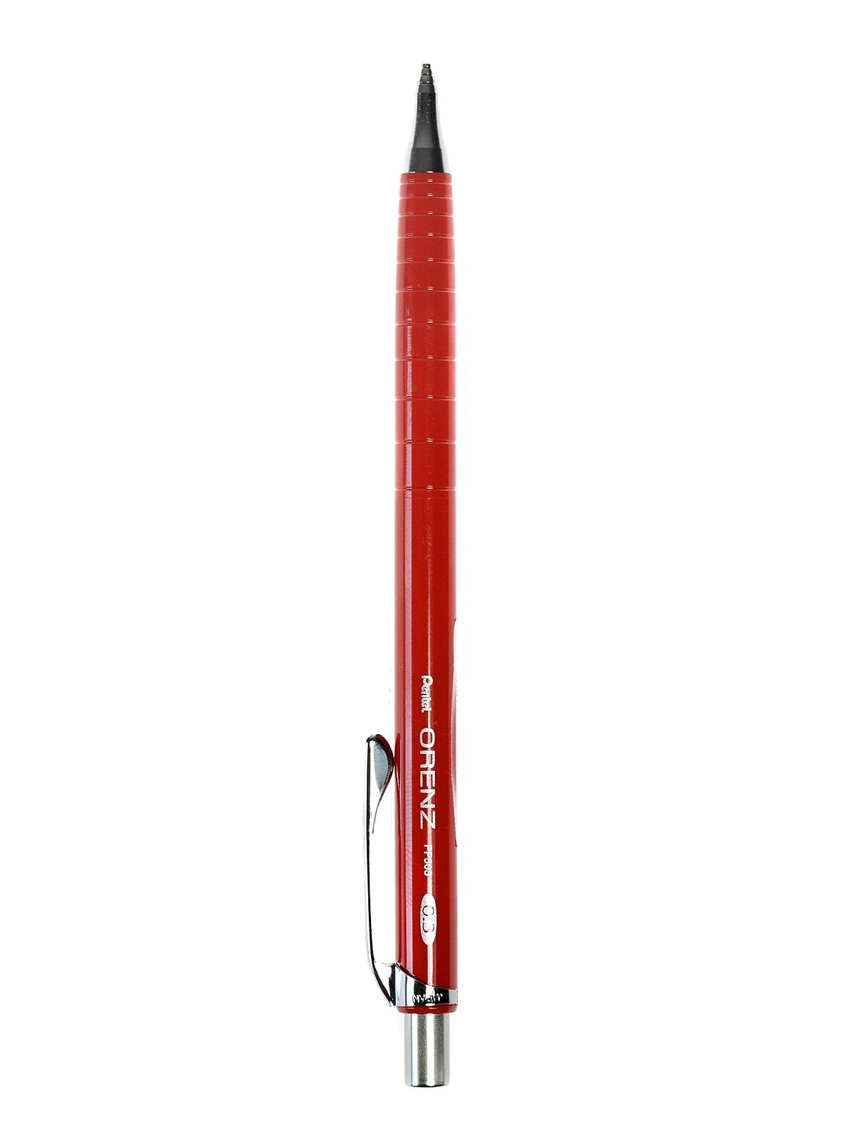 Orenz 1-Click Mechanical Pencil 0.3 mm red
