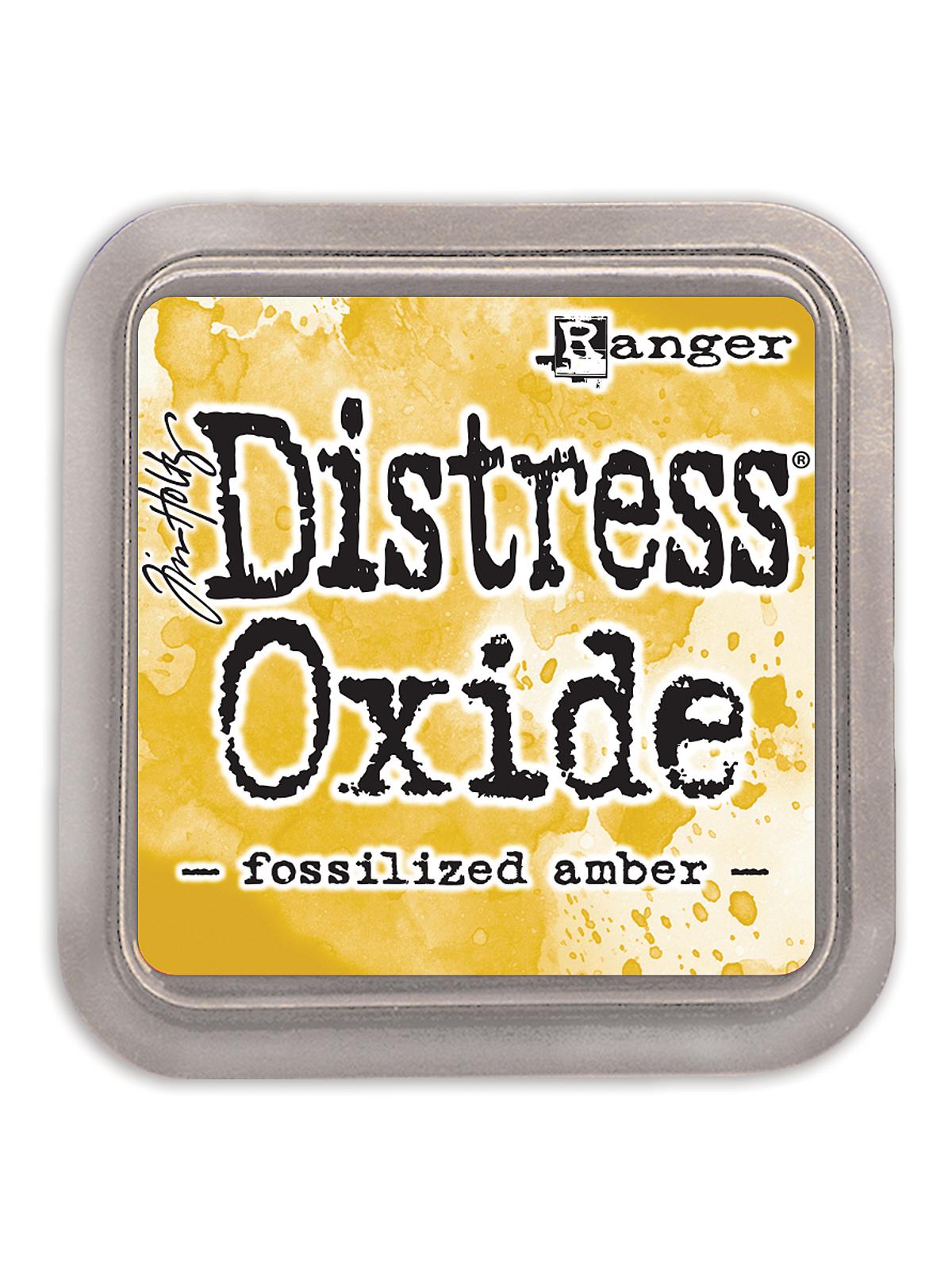 Tim Holtz Distress Oxides fossilized amber pad