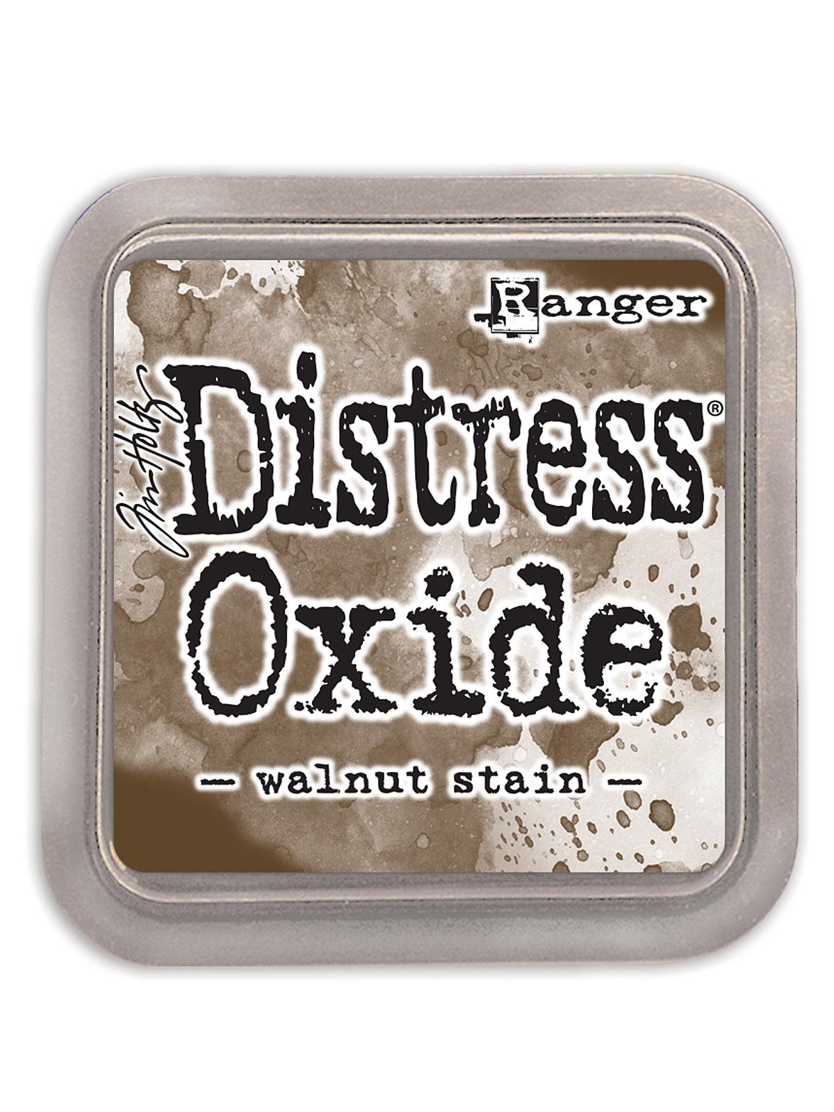 Tim Holtz Distress Oxides walnut stain pad