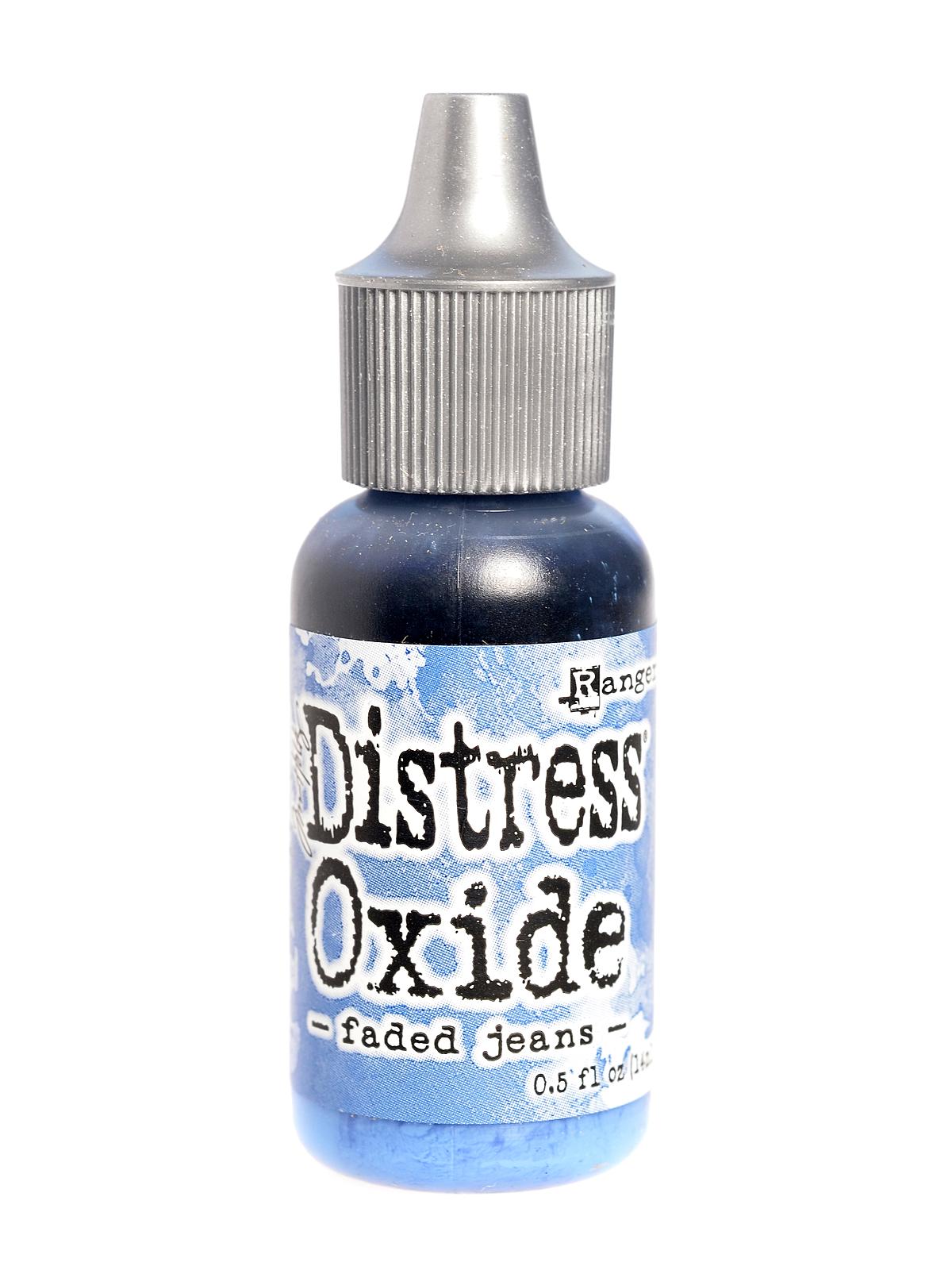 Tim Holtz Distress Oxides faded jeans 0.5 oz. reinker bottle