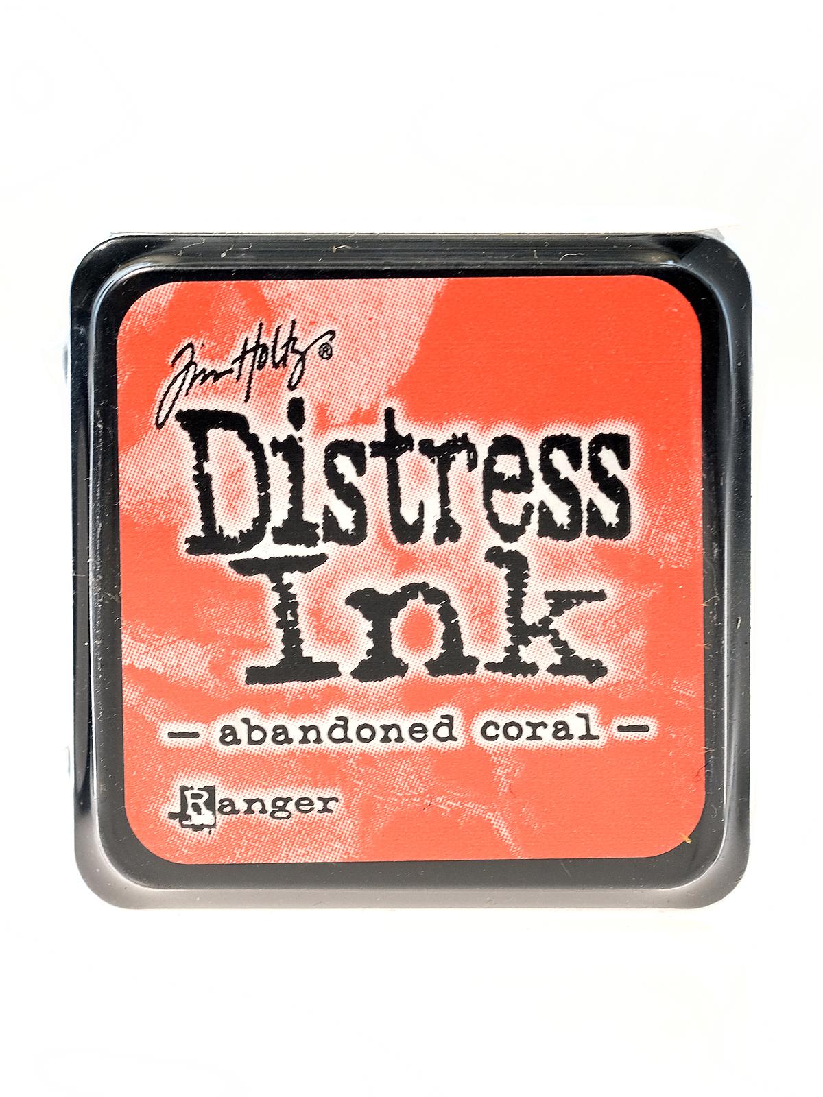 Tim Holtz Distress Mini Ink Pads Abandoned Coral Each