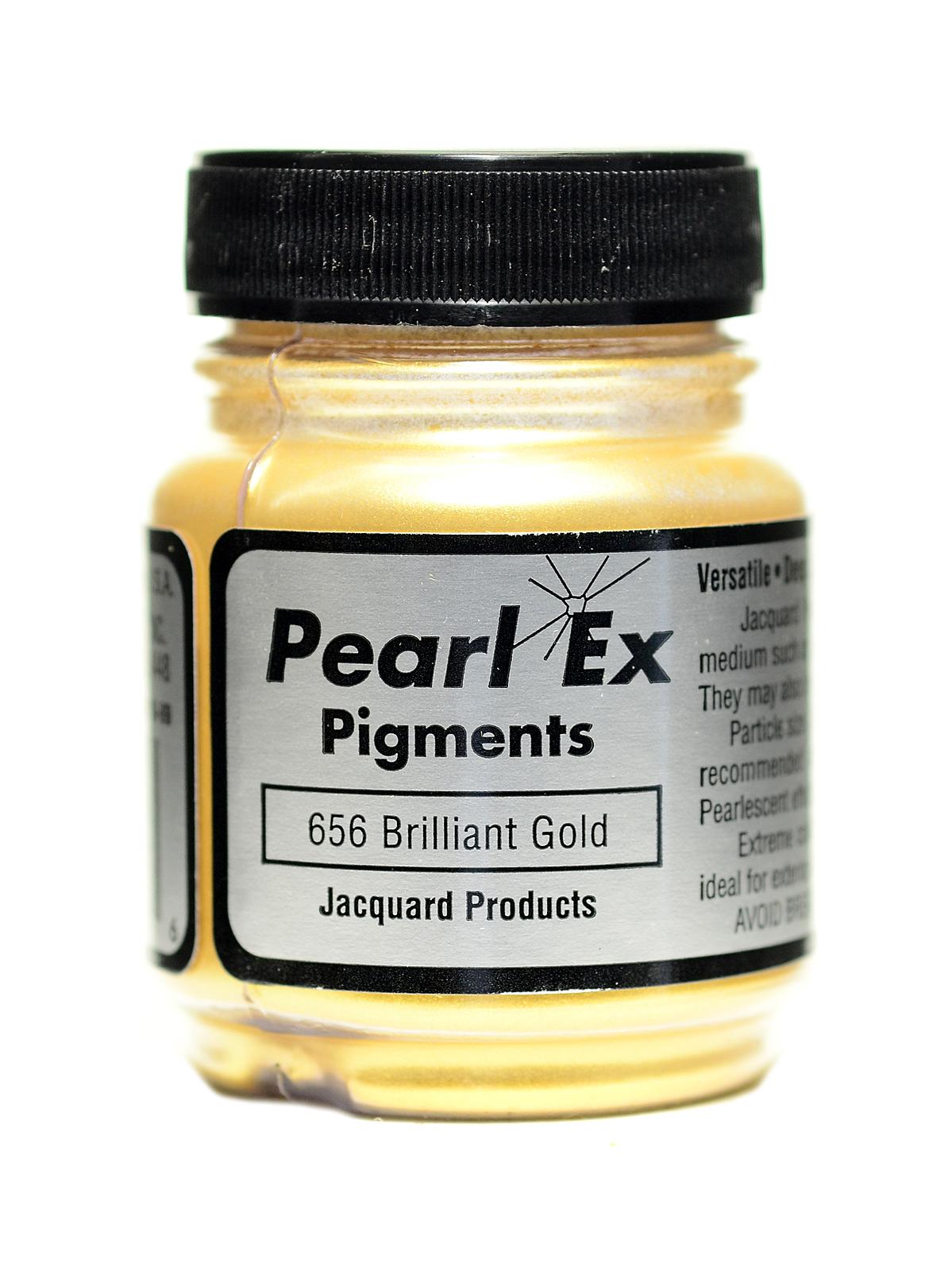 Pearl Ex Powdered Pigments Brilliant Gold 0.75 Oz.